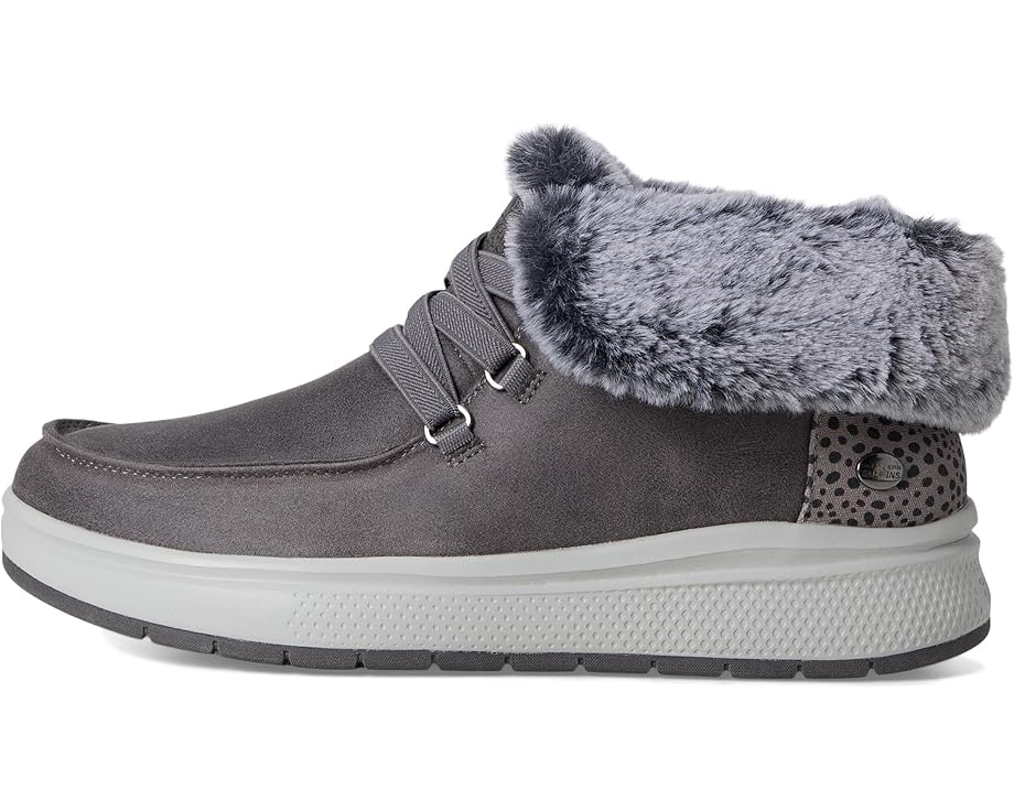 BOBS from SKECHERS Hands Free Slip-ins Skip Cute Wave - Fur Fancies - Left View