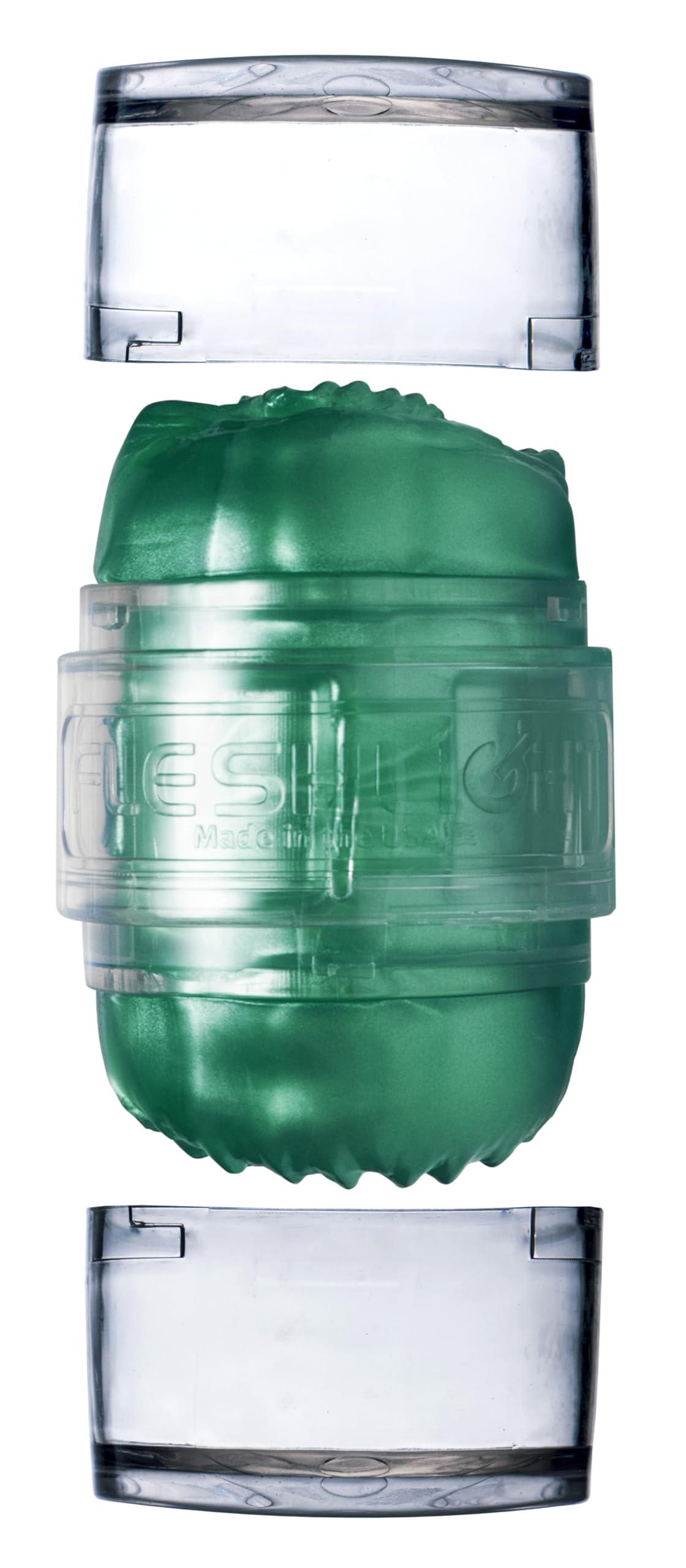 Fleshlight Quickshot Alien Lady/Butt verde - Masturbador Masculino Compacto - Experiencia Real - Superskin - Fácil de Limpiar