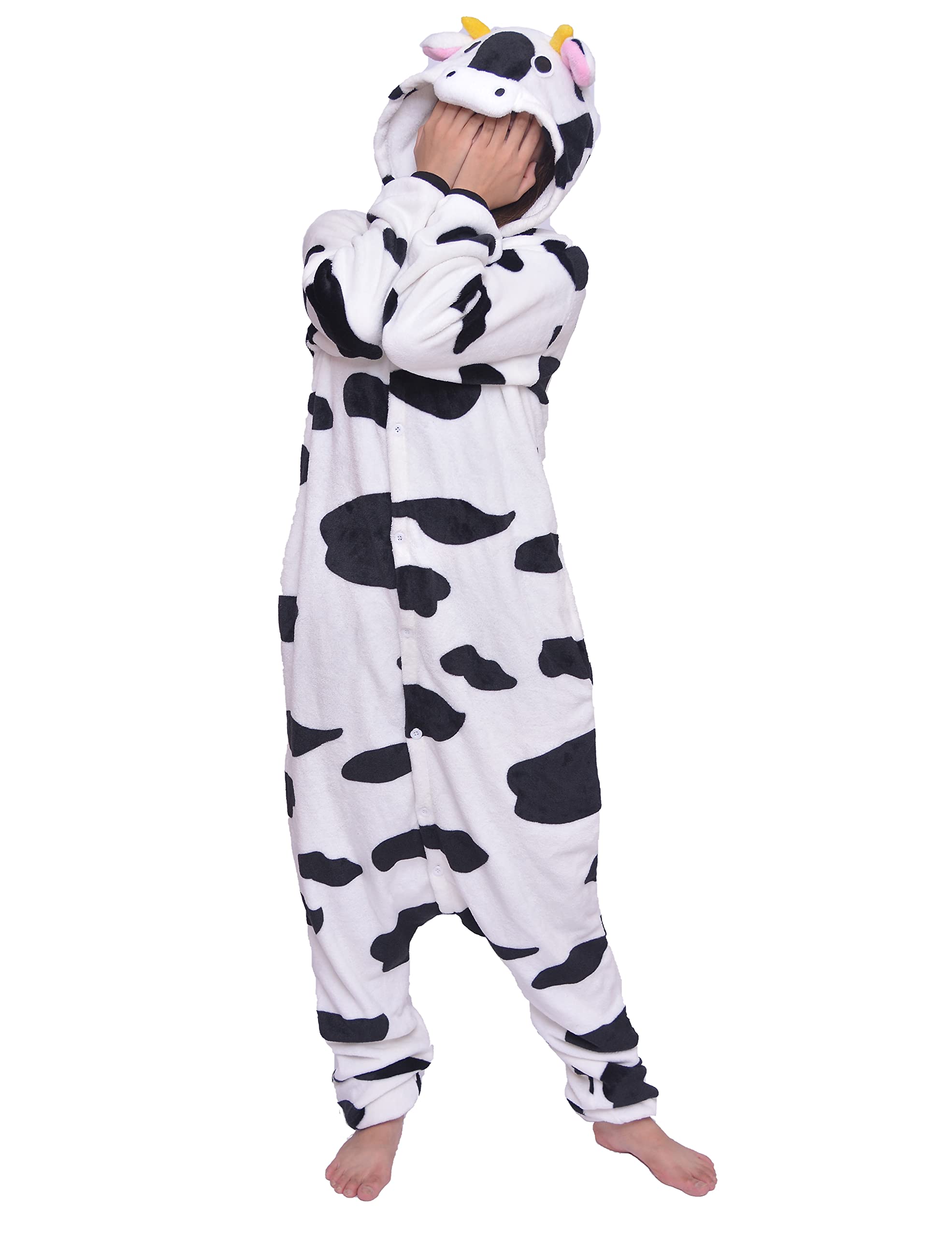 UQOIIL Adults Cow Onesie 