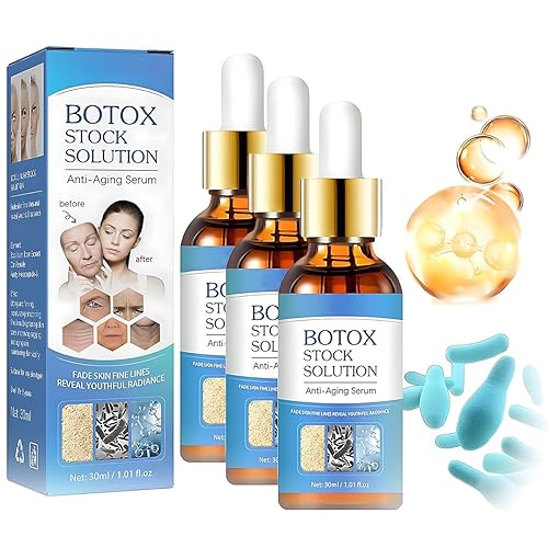 Botox Stock Solution - Suero facial antienvejecimiento, nutritivo para la piel, estimulante de colágeno, crema de estiramiento facial instantáneo