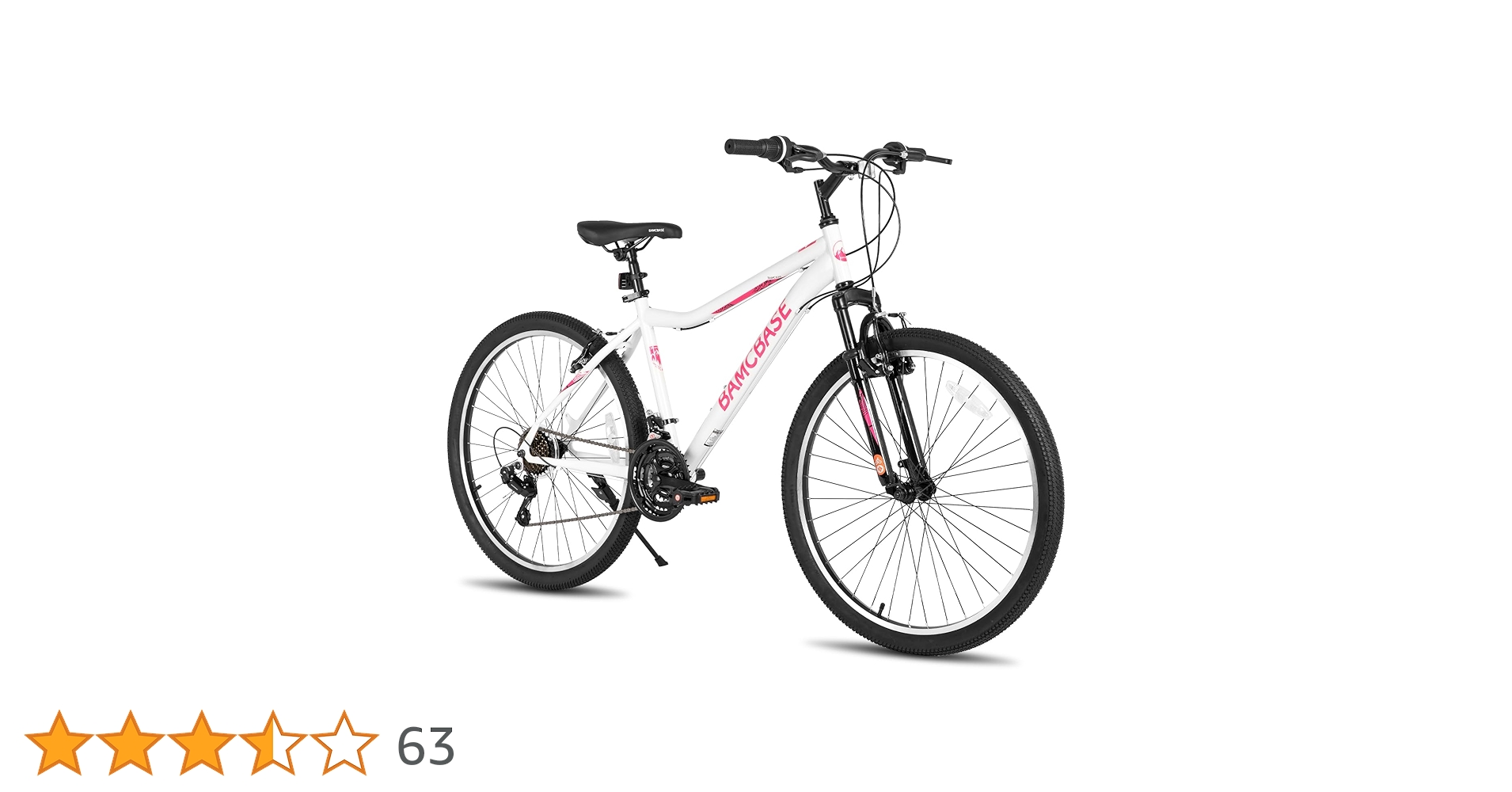 Amazon | BAMCBASE クロスバイク 26 27 29インチ 18段変速 Vブレーキ