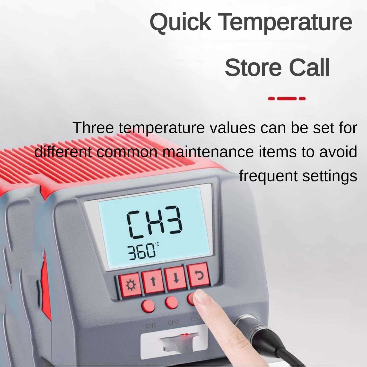 Stacja lutownicza o regulowanej temperaturze, lutownica 60 W 200-480°C, zestaw narzędzi lutowniczych do naprawy domowej, pistolet lutowniczy, nadaje się zarówno do użytku domowego, jak i przemysłowego
