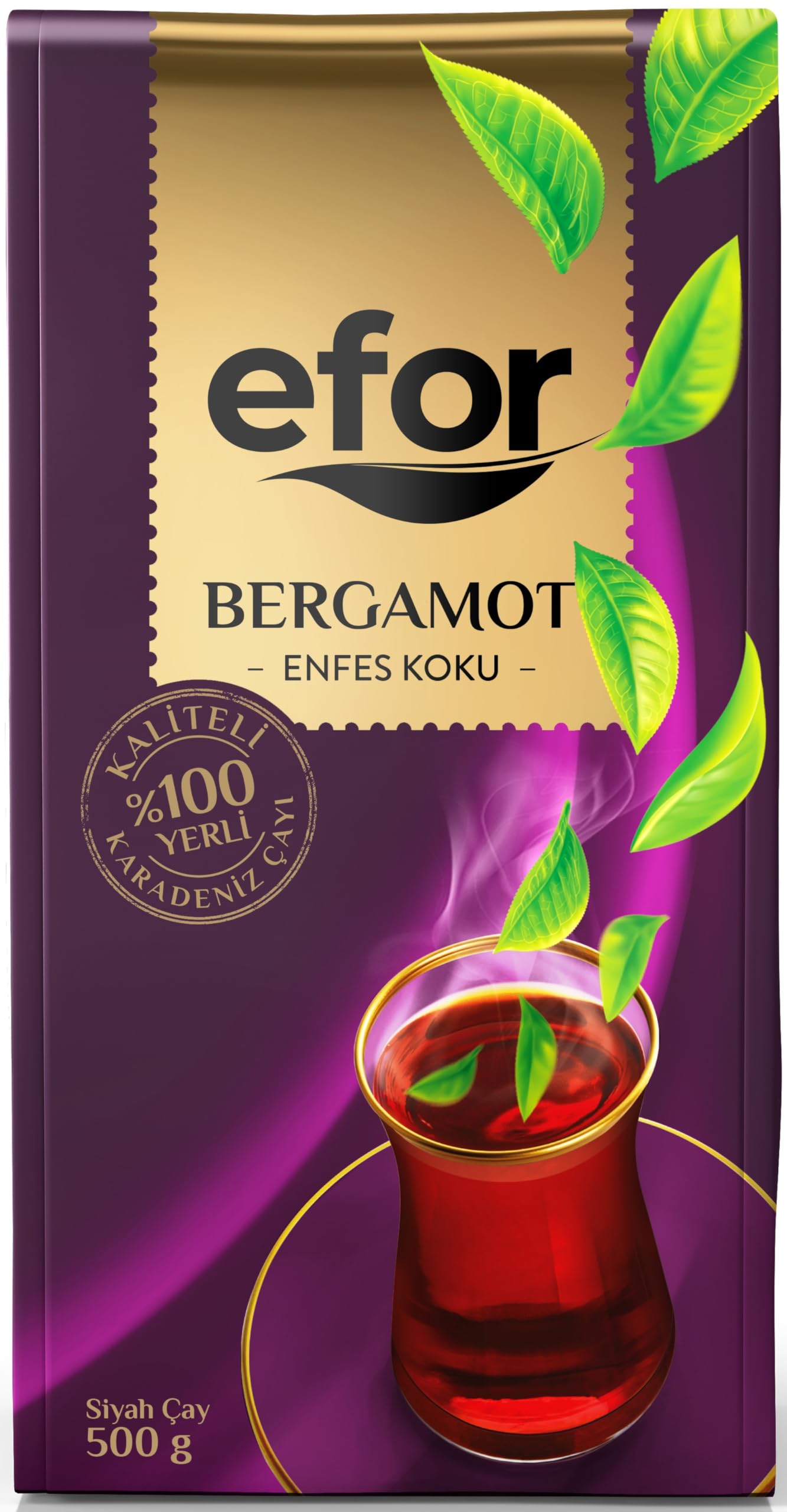 Efor Bergamot Enfes Koku Dökme Çay 500 g