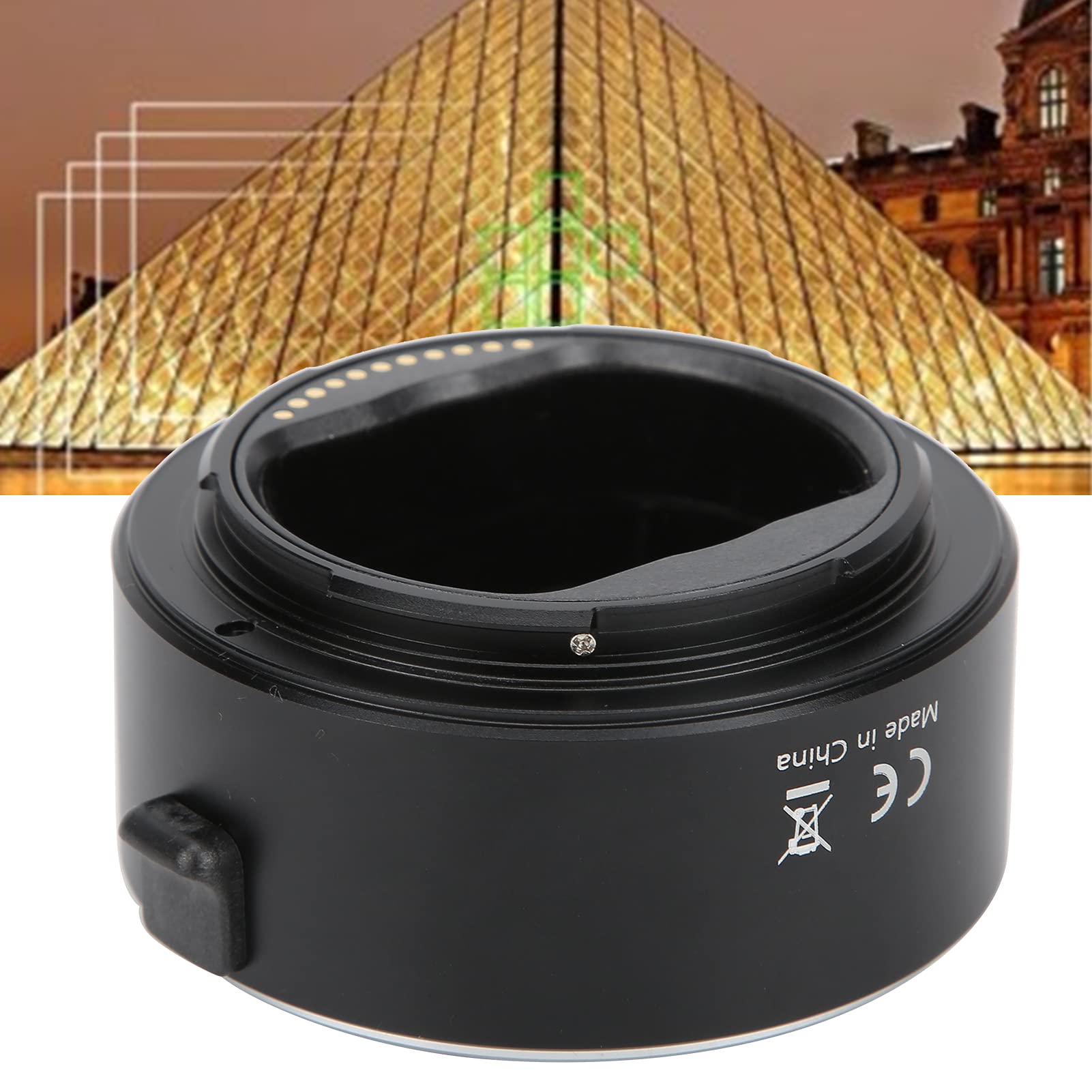 Camera Lens Adapter, for Full Frame E-Mount, Metal Build, Auto Focus, Aperture Control, Eye Tracking, Flocked Inner wall, Data Chip, Exposure Adjustment