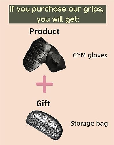 Miniatura 9 de Guantes de entrenamiento de goma de agarre fuerte para gimnasio, agarres antideslizantes para levantamiento de pesas, agarres ligeros para