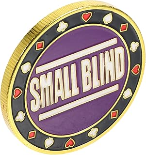ibasenice Metal Poker Button Für Blind Und Dealer-positionen Hochwertige Poker-Chips Für Spannende Spiele Tragbar Und Leicht Für Pokerabende Und Turniere