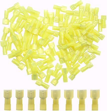 Accessori Elettrici 100 Connettori Elettrici In Rame Stagnato - Per Cavi 14-16 AWG Connettori Senza Saldatura - Foto 14