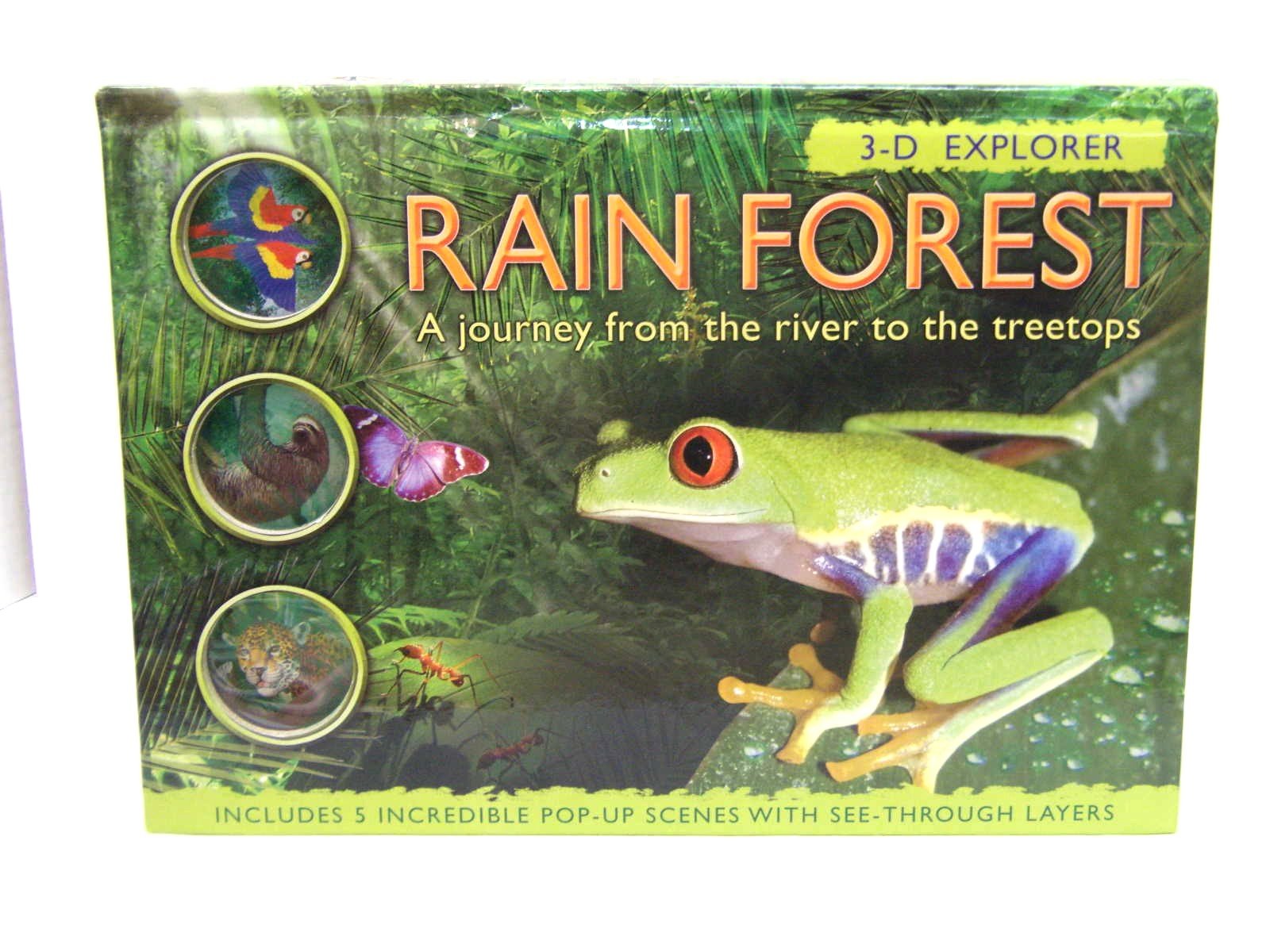 3-D Explorer: Rain Forest: A Journey from the River to the Treetops Paperback – April 1, 2009