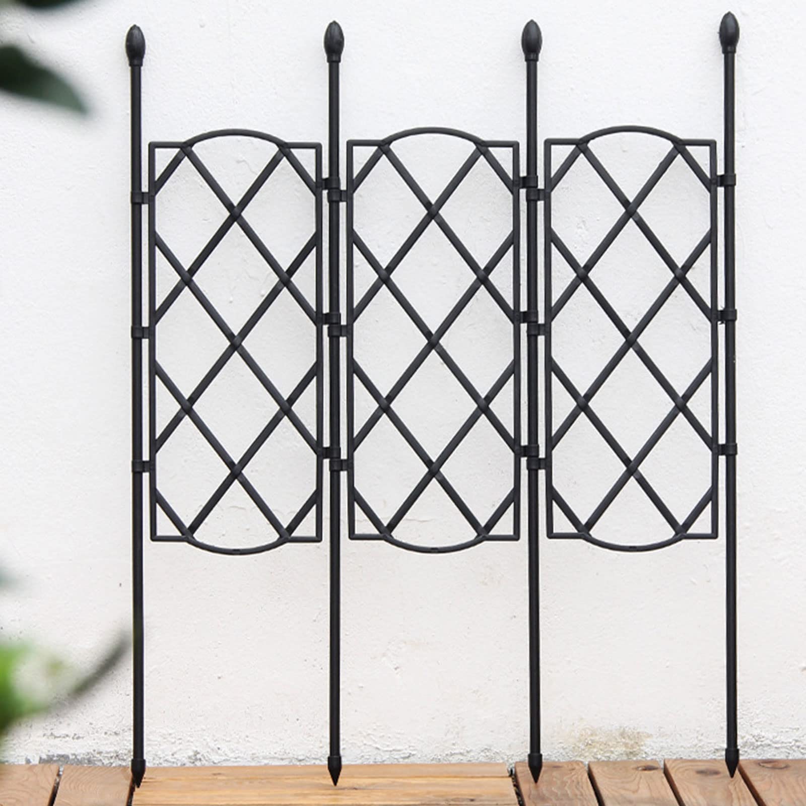 Treillis Obélisque De Jardin Pour Plantes Grimpantes D'extérieur De 1,8