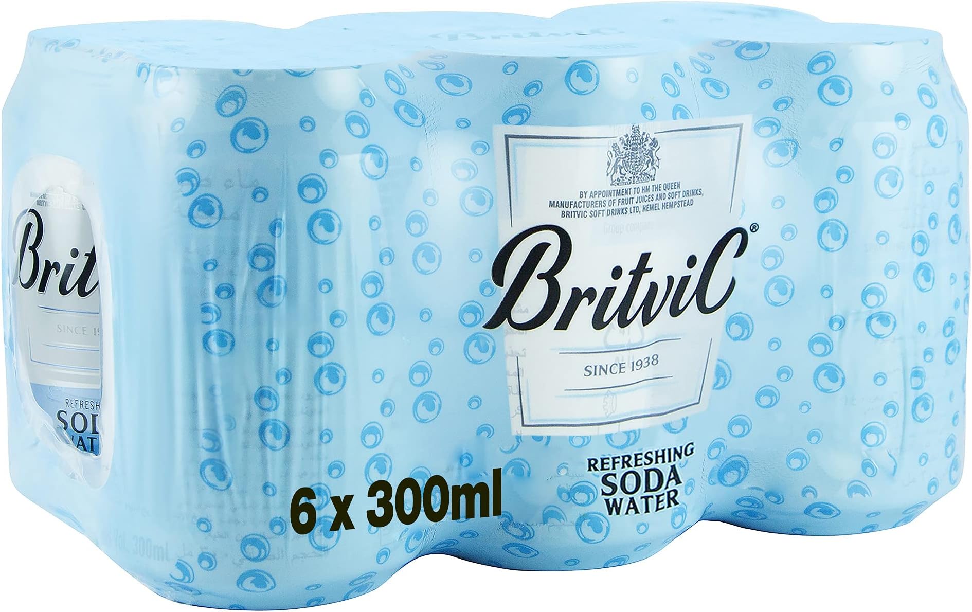 Britvic Britvic,Soda Water, 300ml X 6