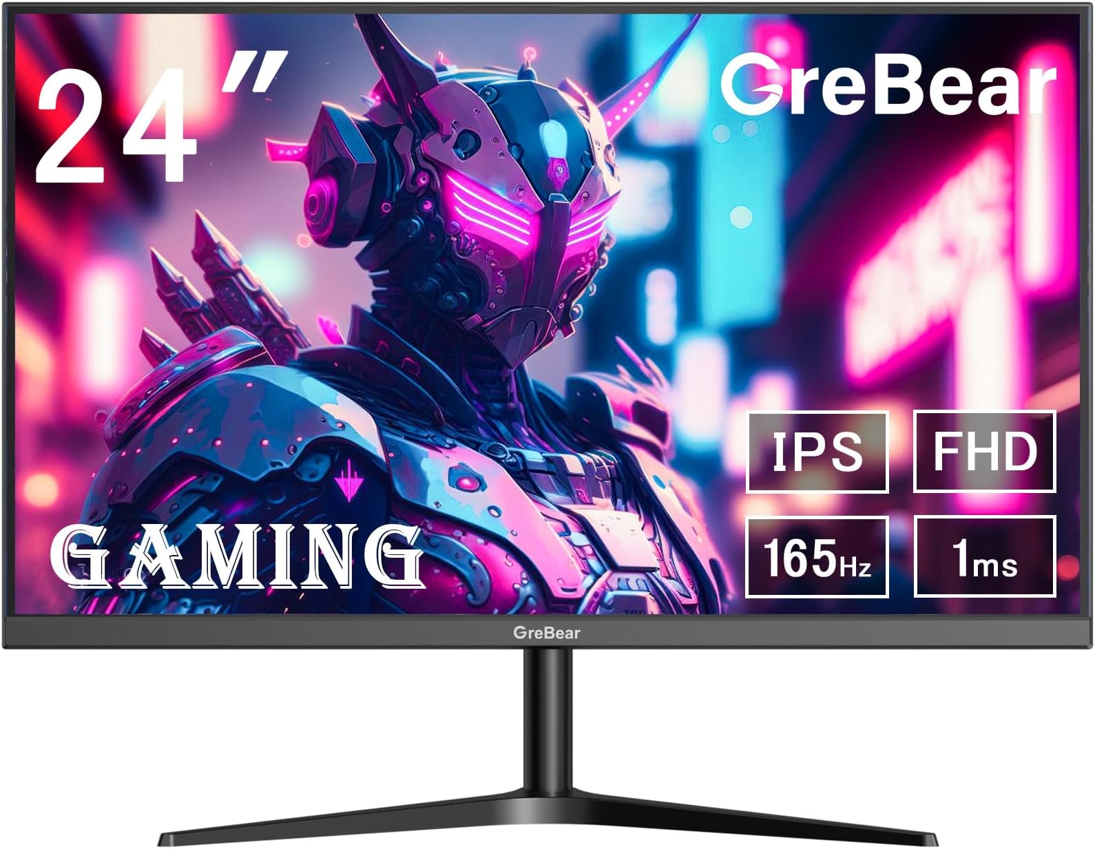 Amazon.co.jp Grebear G24165 Gaming Monitor, 24 in 165Hz FHD, 1920