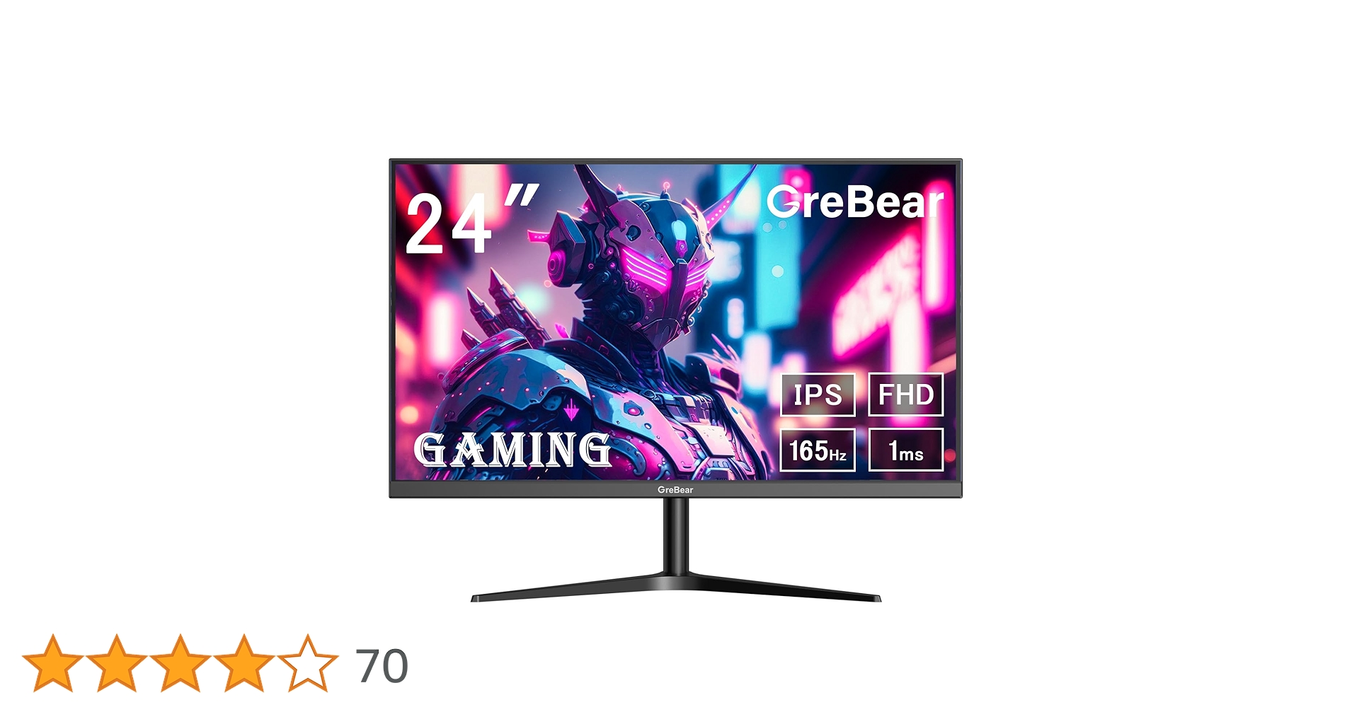 【開封済・未使用】GreBear G24165 ゲーミングモニター 24in 開封済・未使用】GreBear G24165 ゲーミングモニター 24in Amazon.co