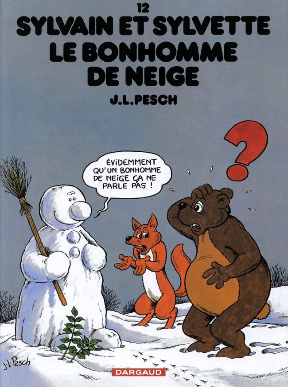 Sylvain et Sylvette - Tome 12 - Le Bonhomme de neige