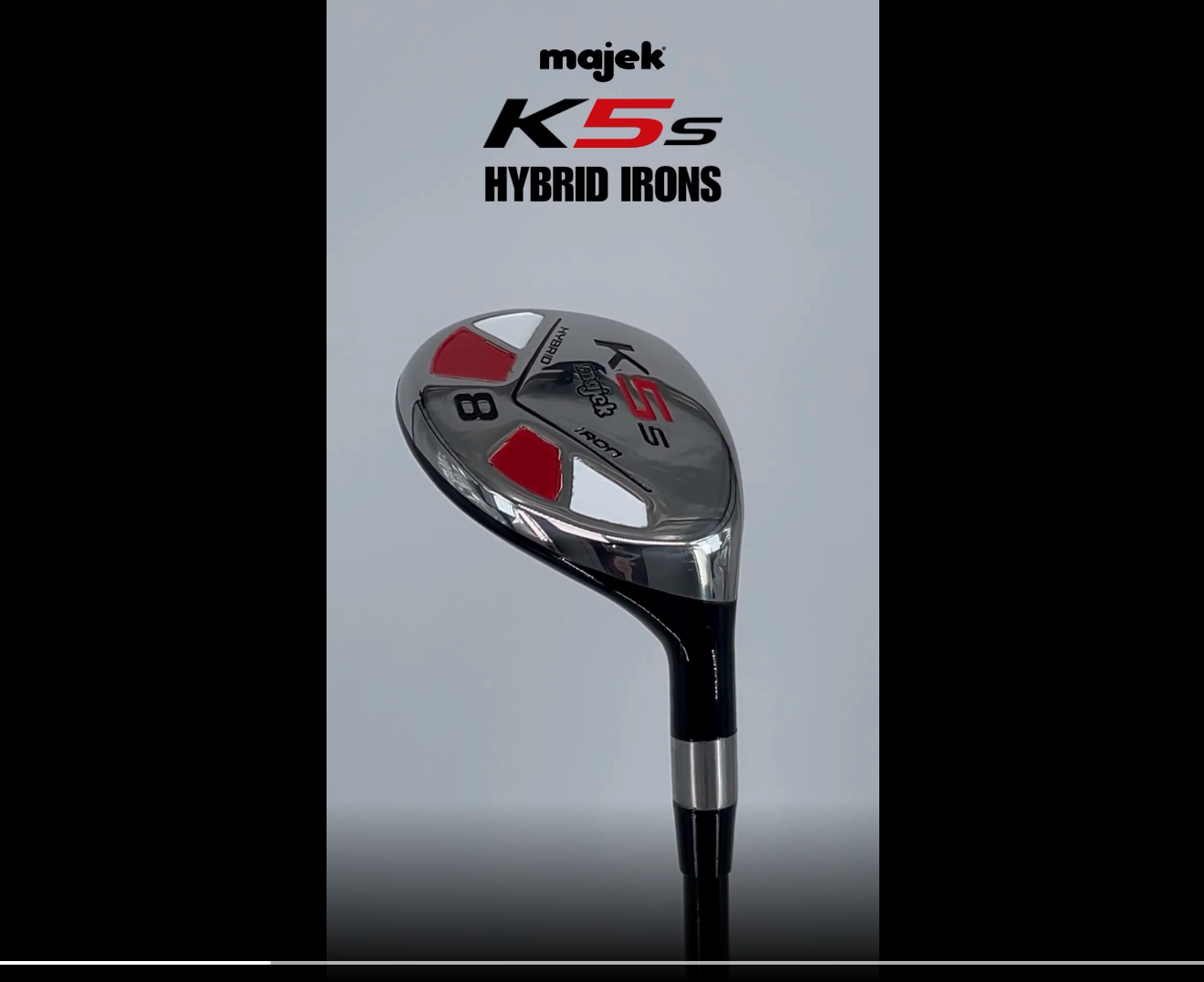 Amazon.com : Majek Golf Men's #8 Hybrid Regular Flex Right Handed