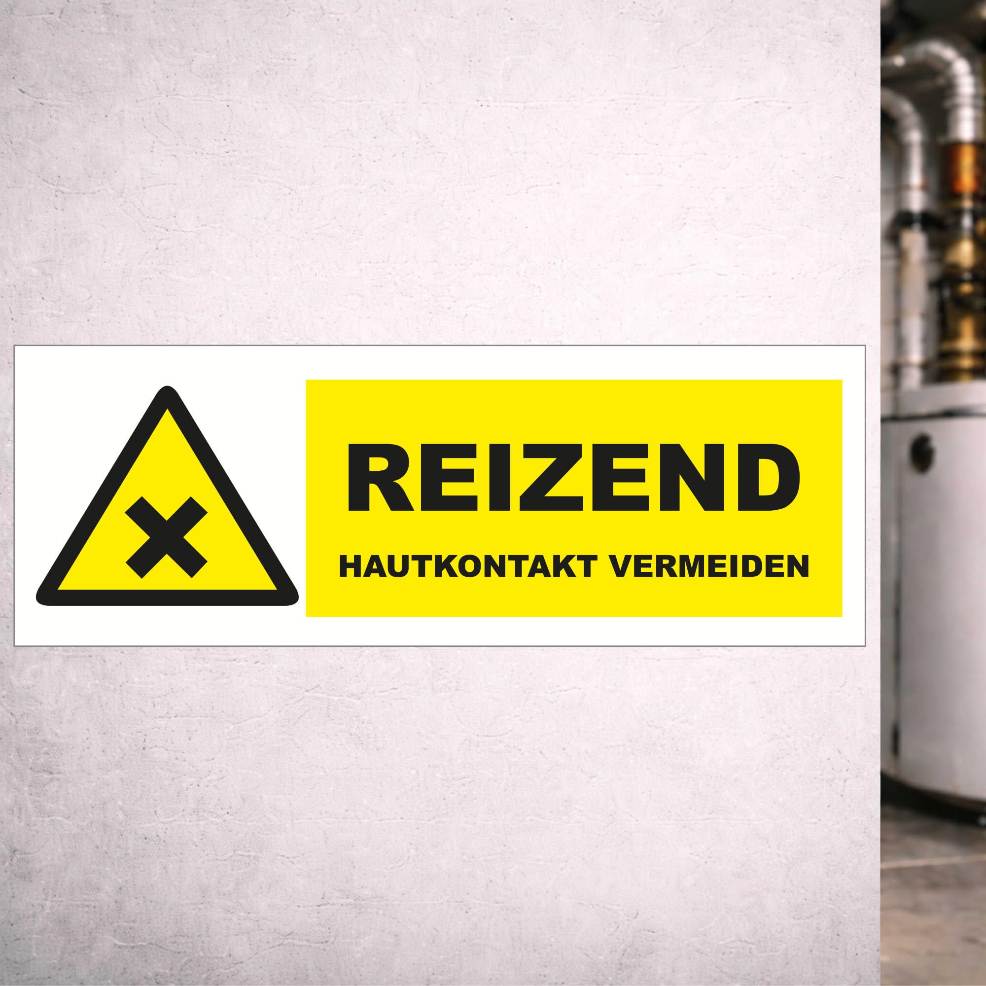 Panneau de sécurité en aluminium grand format pour KITA et médecin - 8