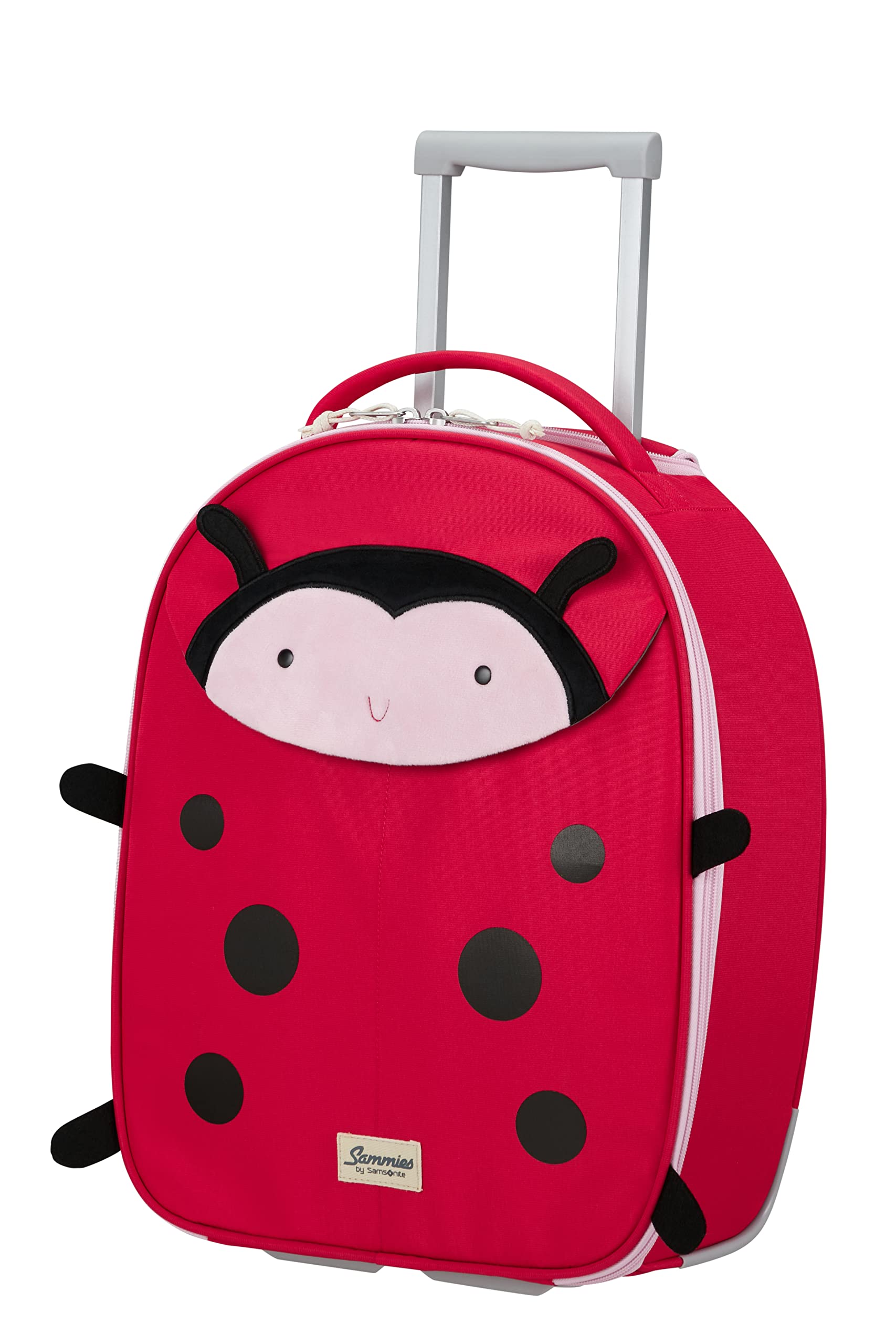 Samsonite Happy Sammies Eco - Bagaglio Upright XS per bambini, 45 cm, 22,5 L, rosso (Ladybug Lally)
