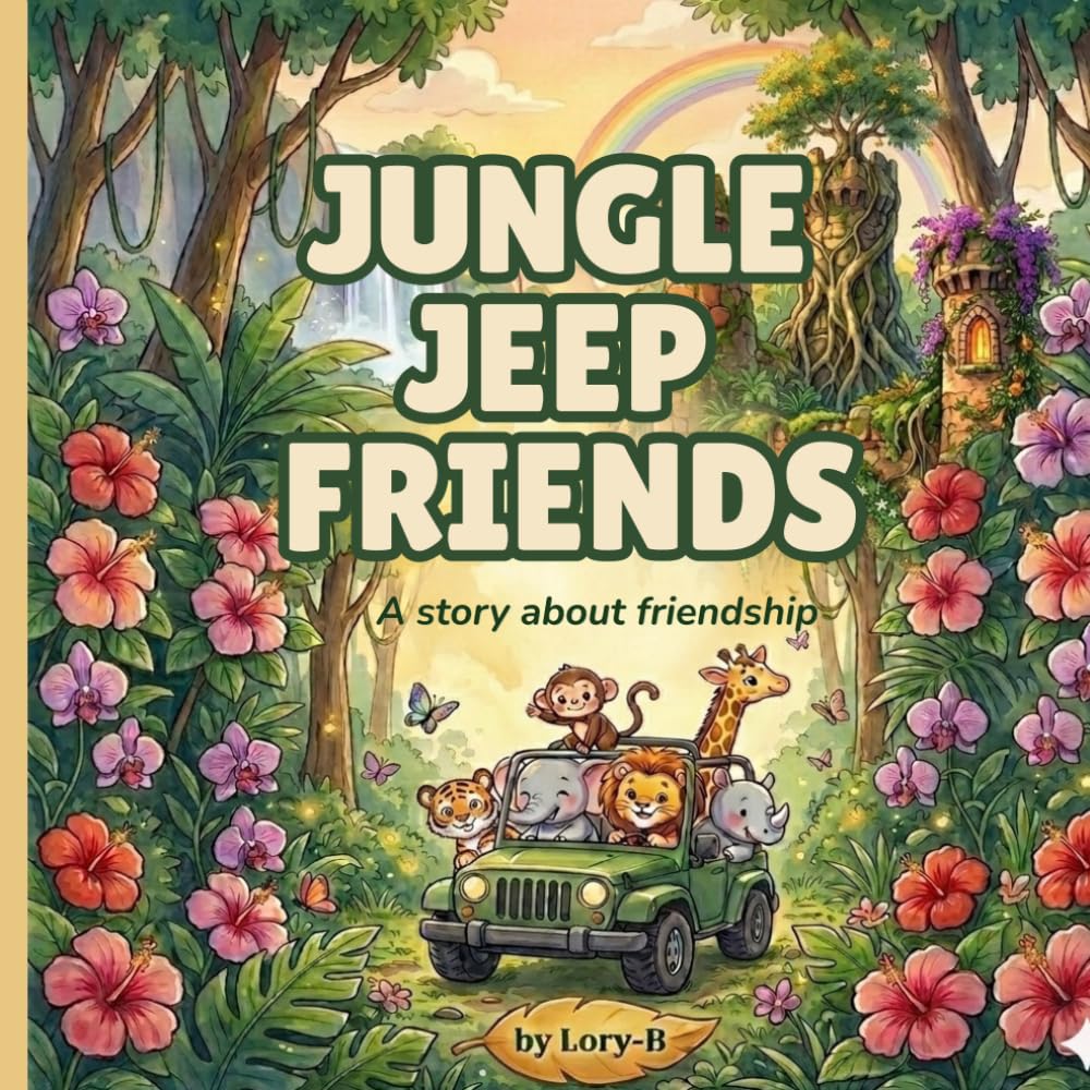 Jungle Jeep Friends: A Jungle Story About Friendship, Kindness and Belonging Together