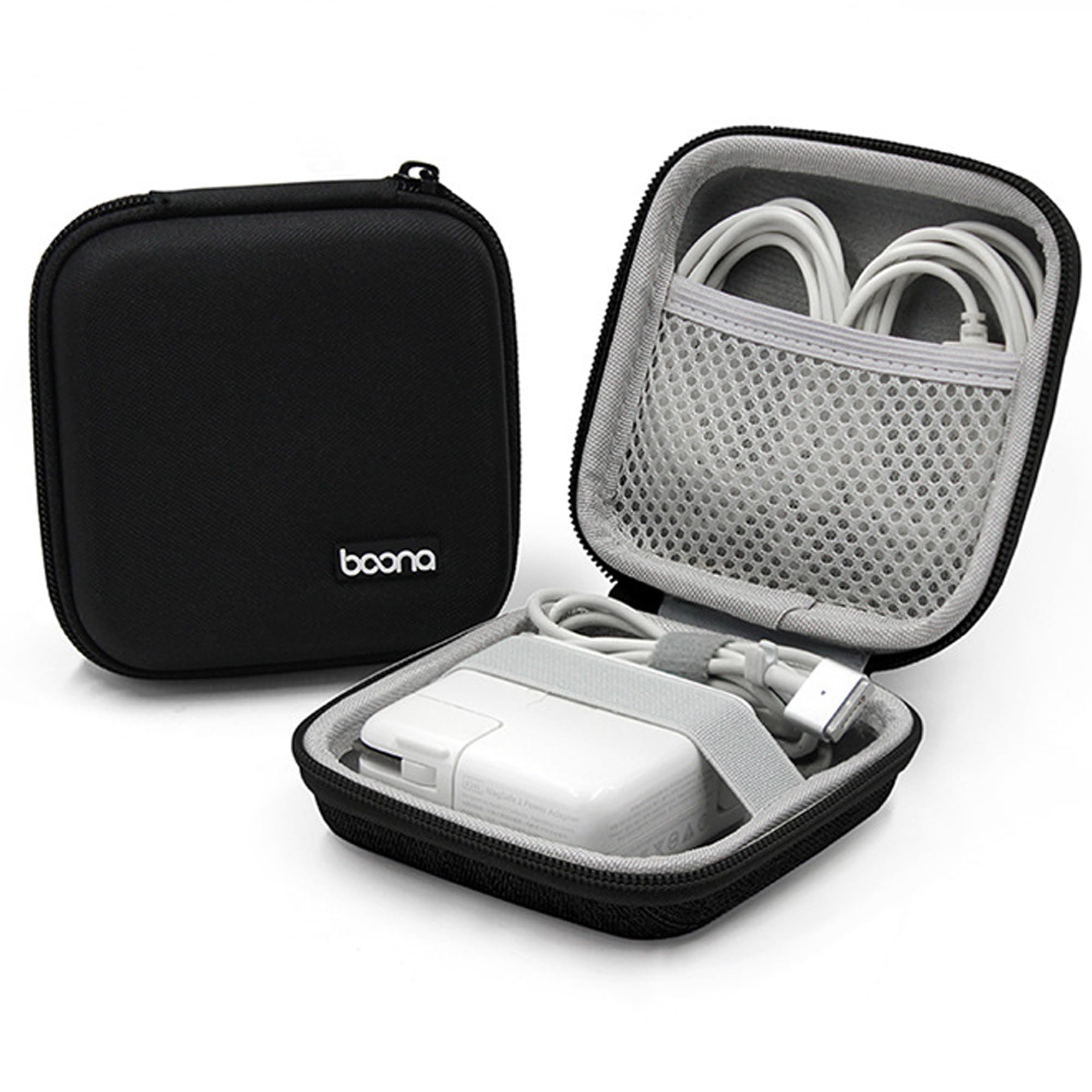 Linpr Charger Case for Macbook, Portable Tech Electronic Organizer Bag, Travel Storage Pouch for Laptop Accessories, MacBook Power Adapter, Charging