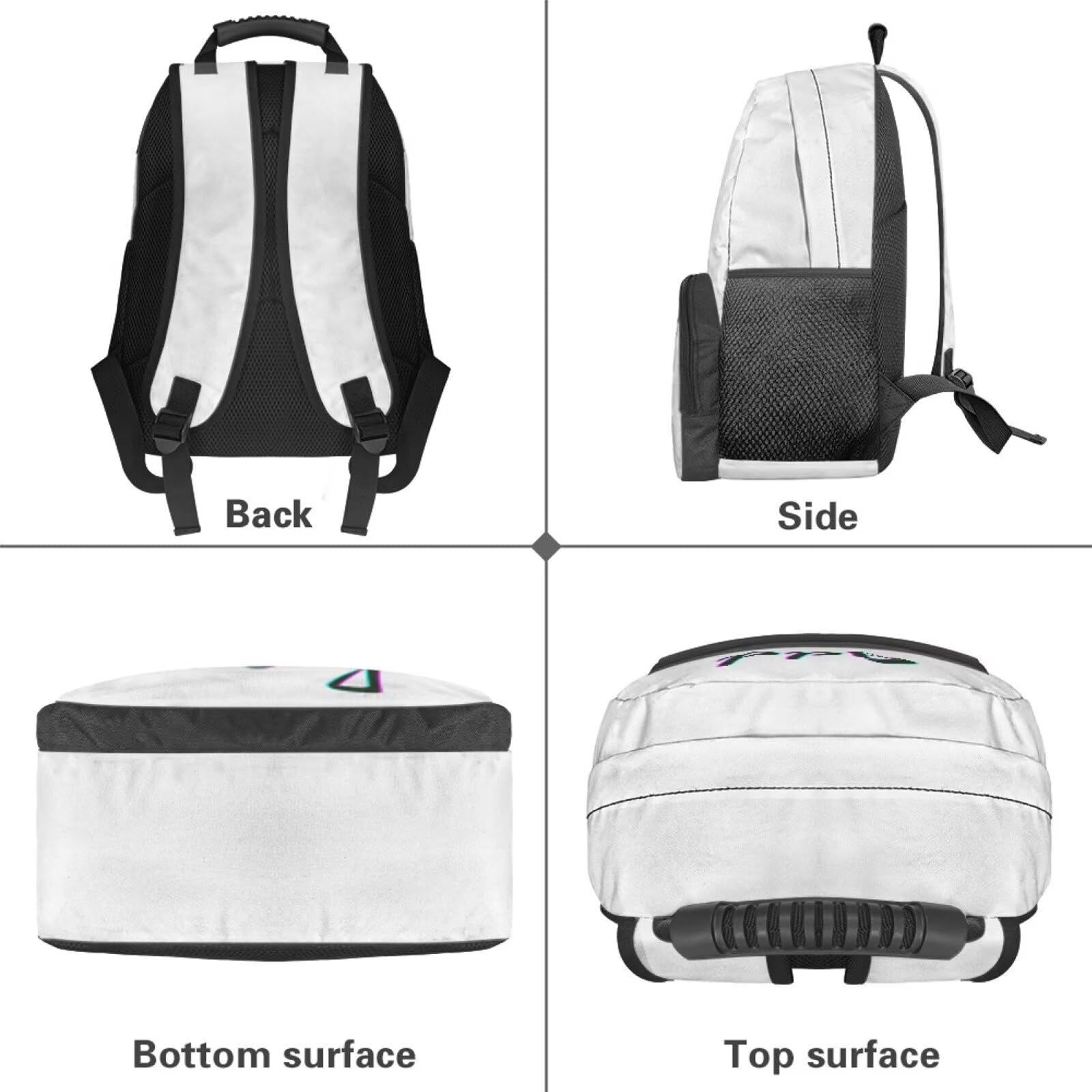 COEQINE Mochila escolar para niñas de 1er grado para adolescentes, mochila escolar de caballo arco iris para niños, bolsa ligera para niñas grandes de 4 a 6 años, regalos de cumpleaños, Caballo