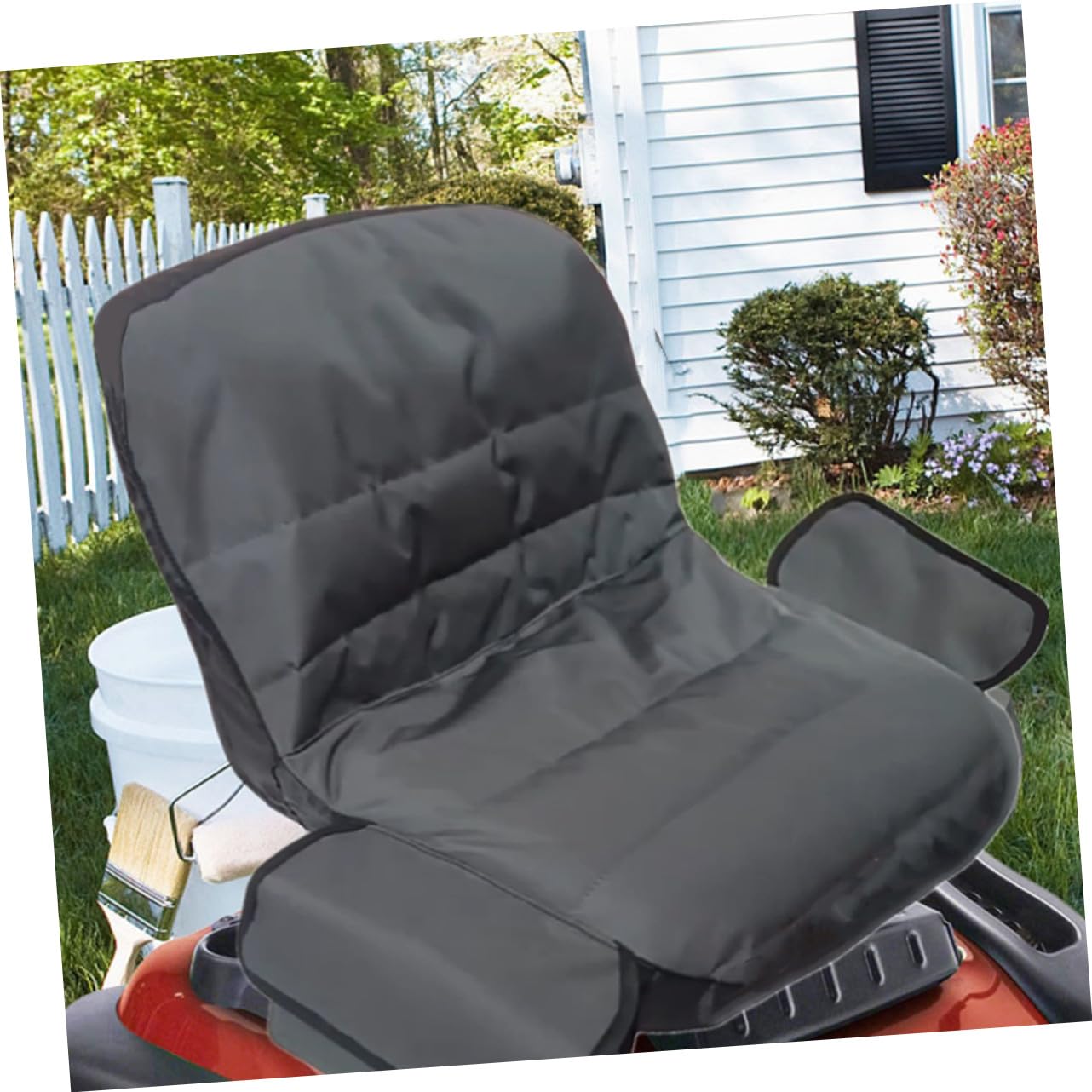 POPETPOP Protector del Asiento De Cortacésped Exterior Cubierta De Asiento para Tractor Funda De Cortacésped para Jardinería y Cuidado del Césped