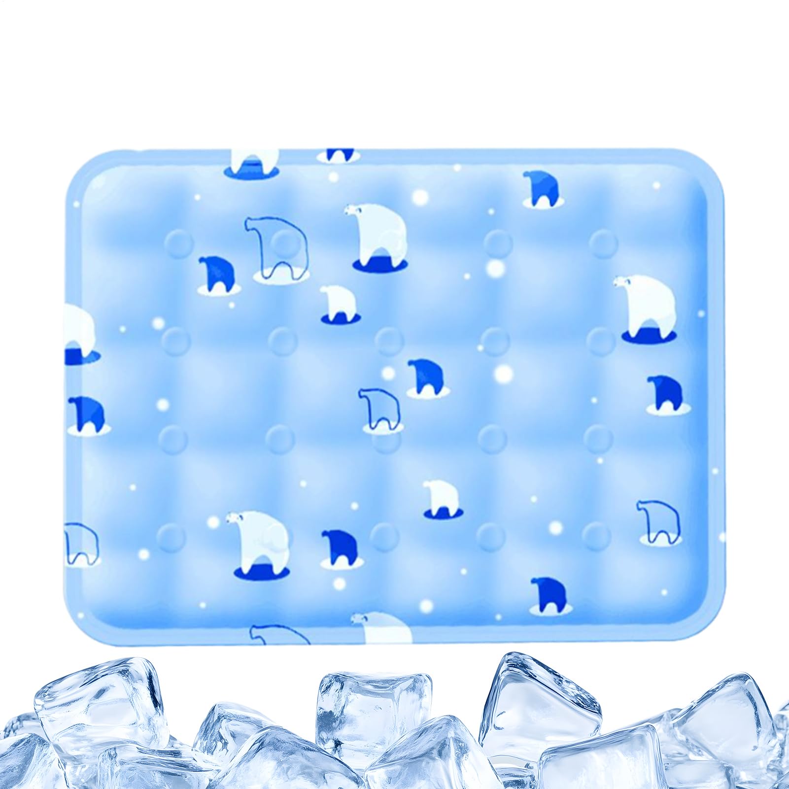 Tappetino Refrigerante Per Cani Da Interno Cuccia Estiva per Cani | Cuscino Grande Lavabile Antiscivolo per Pavimento Divano Trasportino Interno Esterno