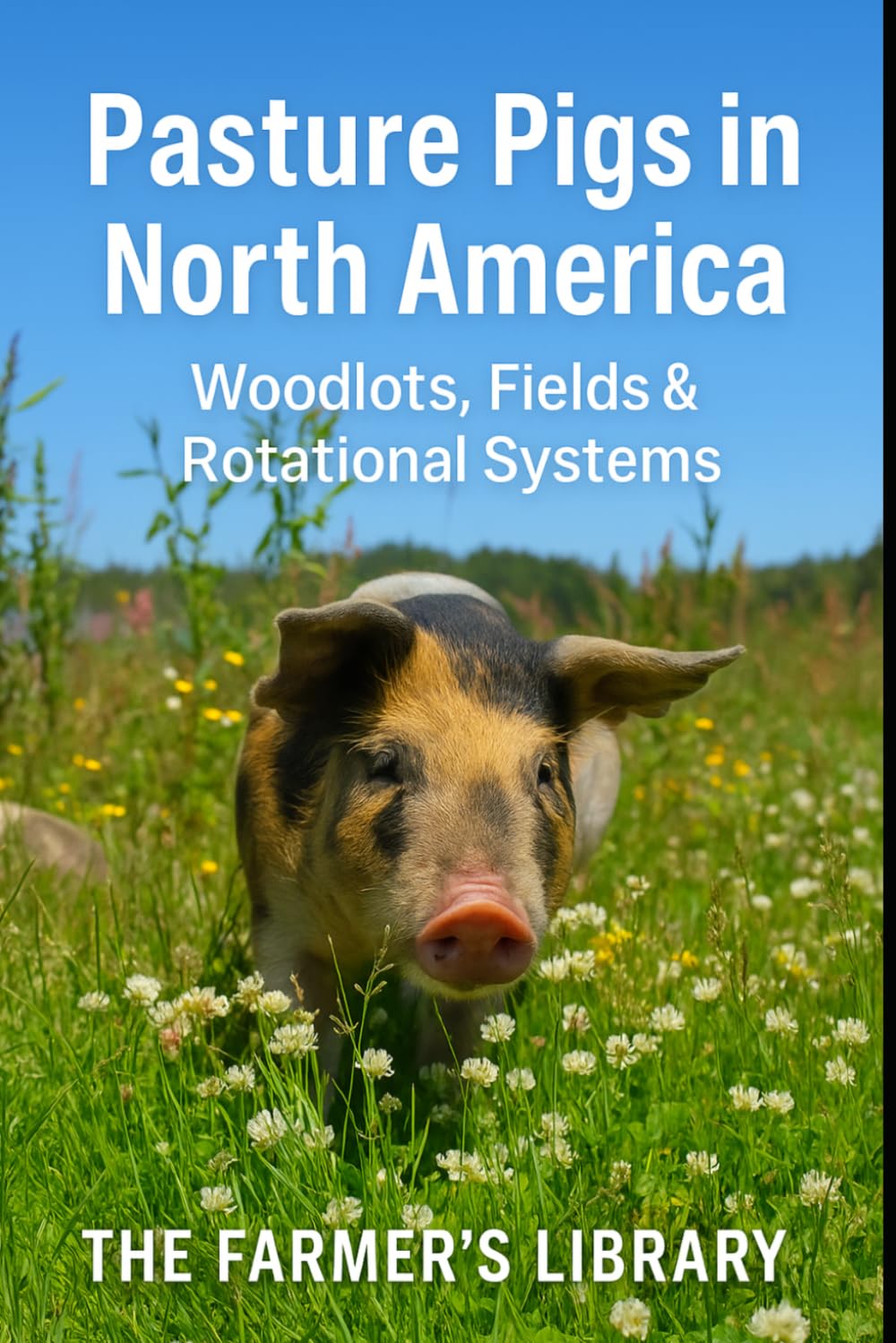 Pasture Pigs in North America: A Beginner’s Guide to Sustainable Outdoor Hog Management: Woodlots, Fields, Rotational Grazing, Fencing, Forage, Water Systems and Low-Input Pastured Pork Production
