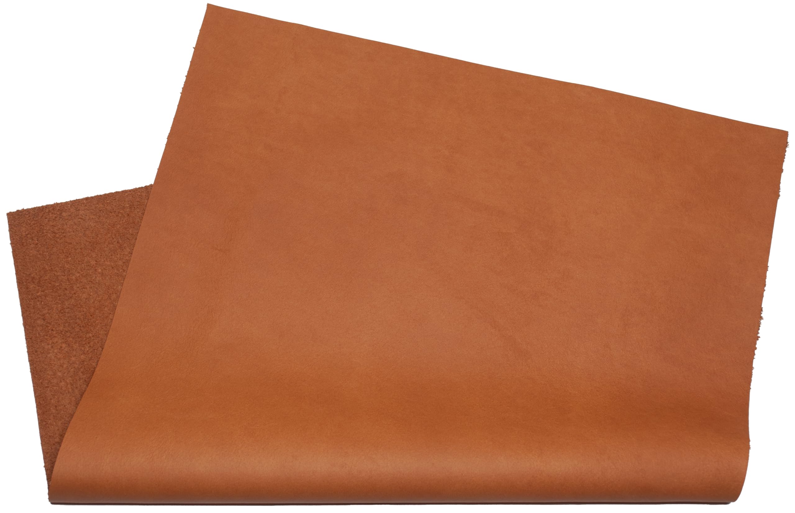 Hojas de cuero para manualidades, 1,3-1,5 mm de grosor, hojas precortadas para manualidades o reparación (marrón marrón, A2, 42 x 59,4 cm)