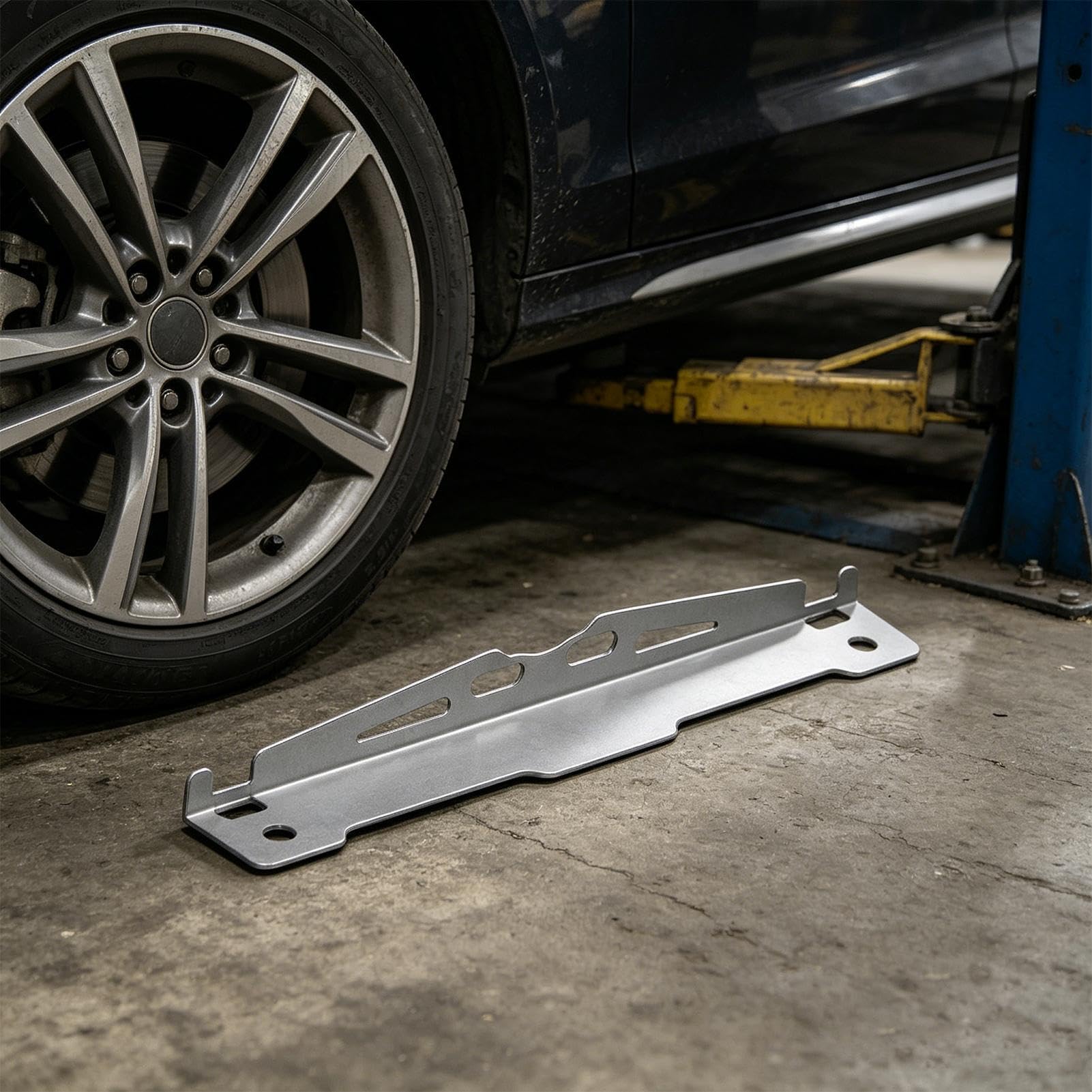 Kit de herramientas de alineación de ruedas Acero Inoxidable De Servicio | Kit Placas Alineación Camber Coche Para Instalación Reparación Mantenimiento Vehículo Autocaravana SUV Y Remolque
