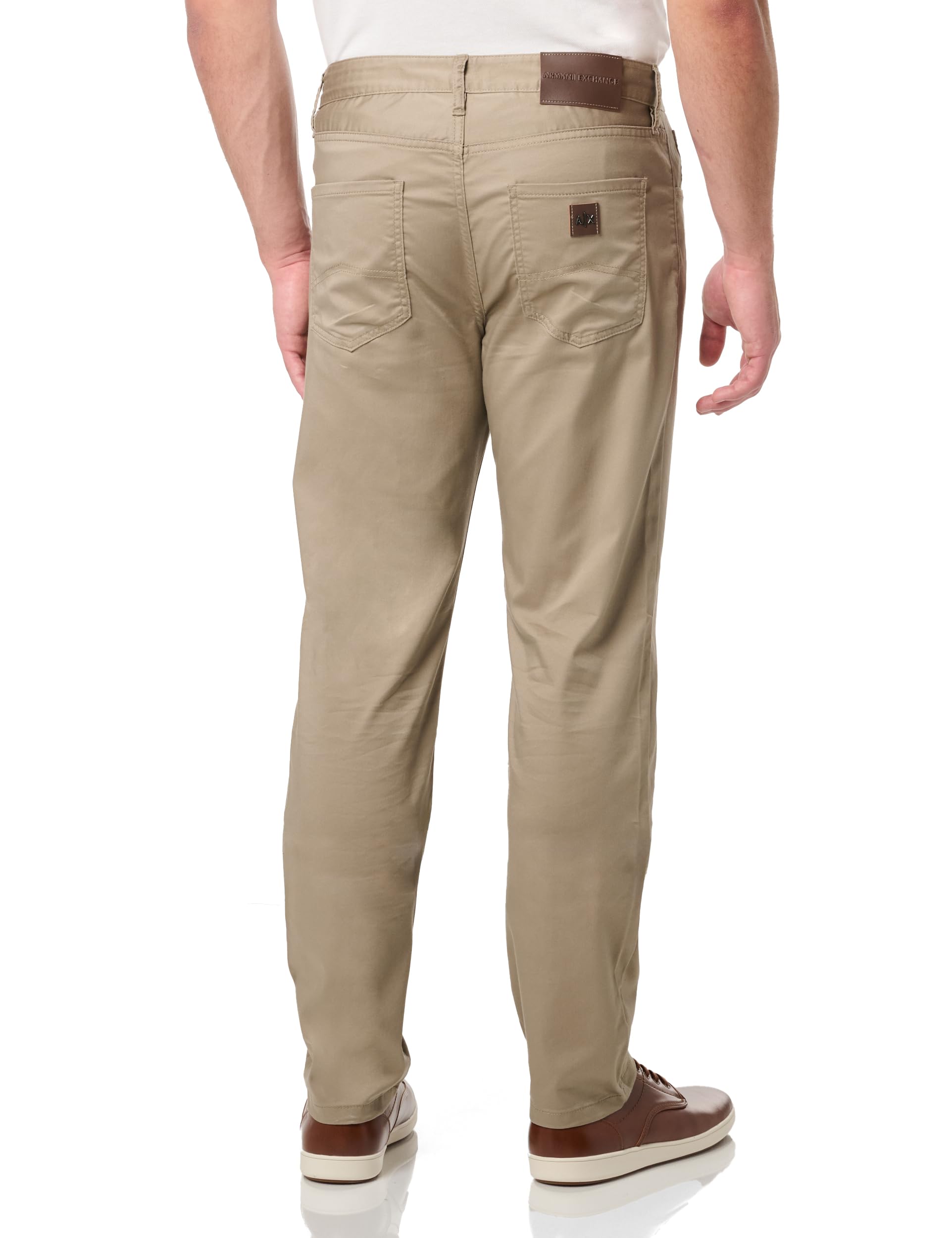 Armani Exchange - Essential, J13 Slim Fit, Cotone Elasticizzato Poly Satin, Jeans Uomo