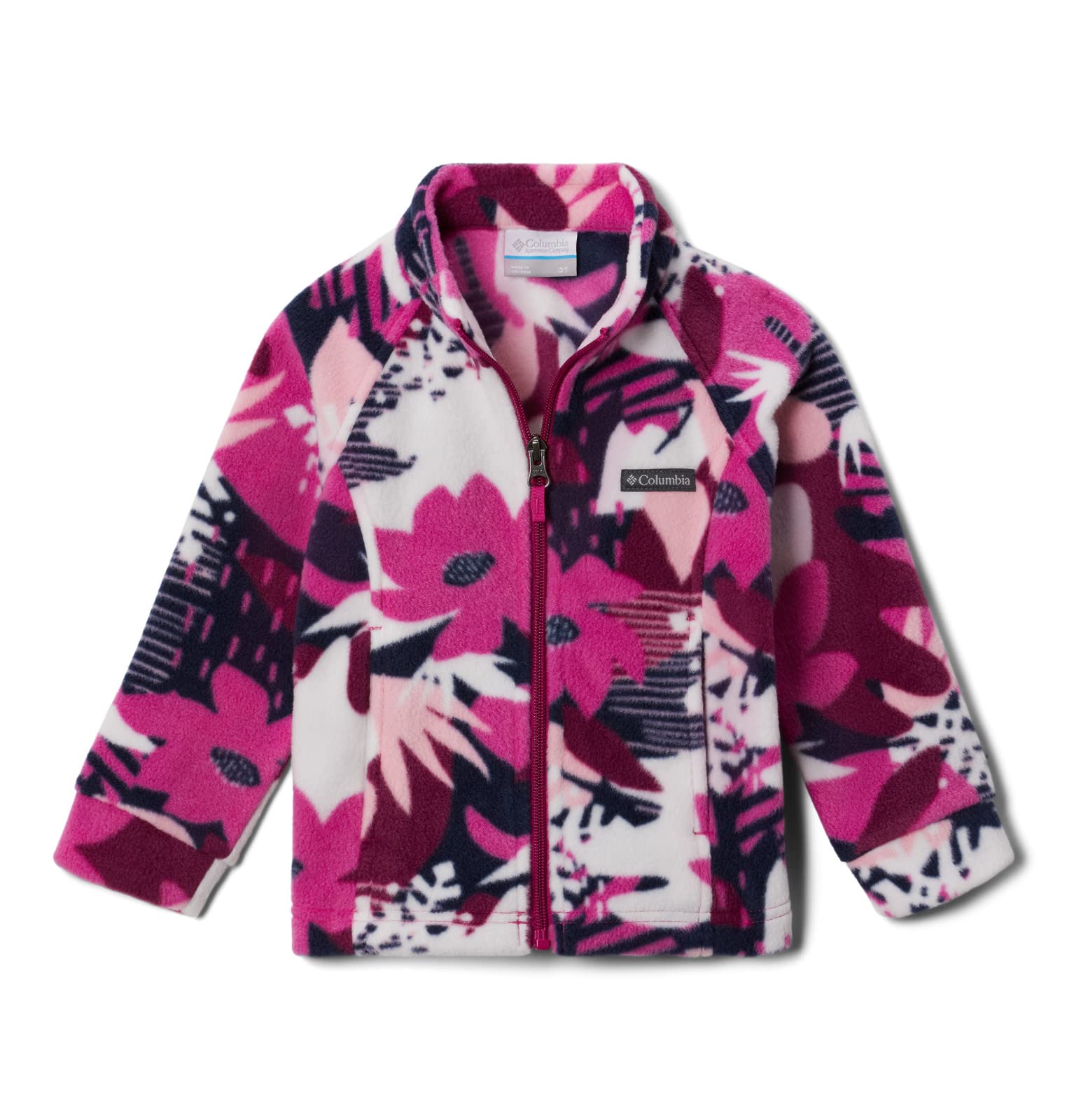 Columbia Youth Girls Benton Springs II Printed Fleece Jacket