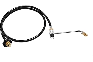 Coleman Propane Burner: 5 Ft Propane Adapter Hose & Gas Regulator Kit