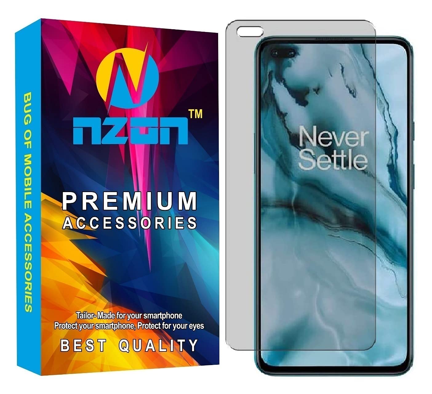 nzon Compatible for Oppo Reno 3 Pro Privacy Tempered Glass Anti Spy Full Coverage 9H Hardness Anit-Explosion Front Private Glass - Black (B09ZSGZZXR) Amazon Price History, Amazon Price Tracker
