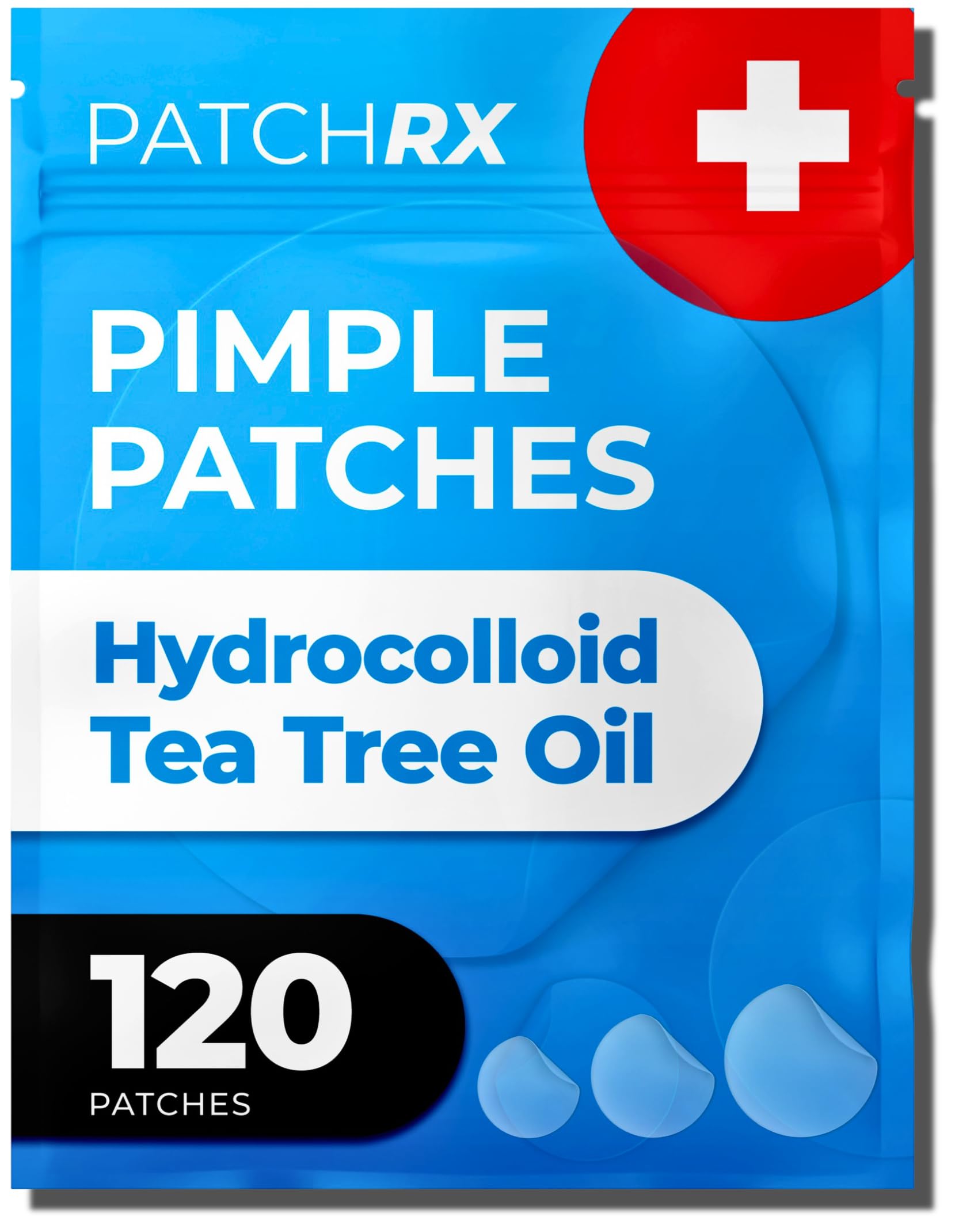 Pimple Patches for Face (120 Patches), Hydrocolloid Acne Patches with Tea Tree Oil, Pimple Patch Pimple Stickers - Hydrocolloid Patch Acne Dots - Acne Pimple Patches For Face - Zit Patches