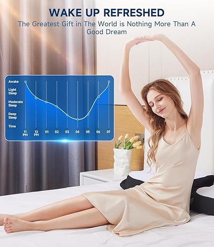 Miniatura 8 de SUPA MODERN Two-Sided Cooling Pillows Queen Size 2 and Cooling Cervical Neck Pillow Queen Size 1