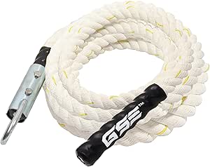 Amazon.com: GSE Games & Sports Expert Gym Climbing Rope, Polyester ...