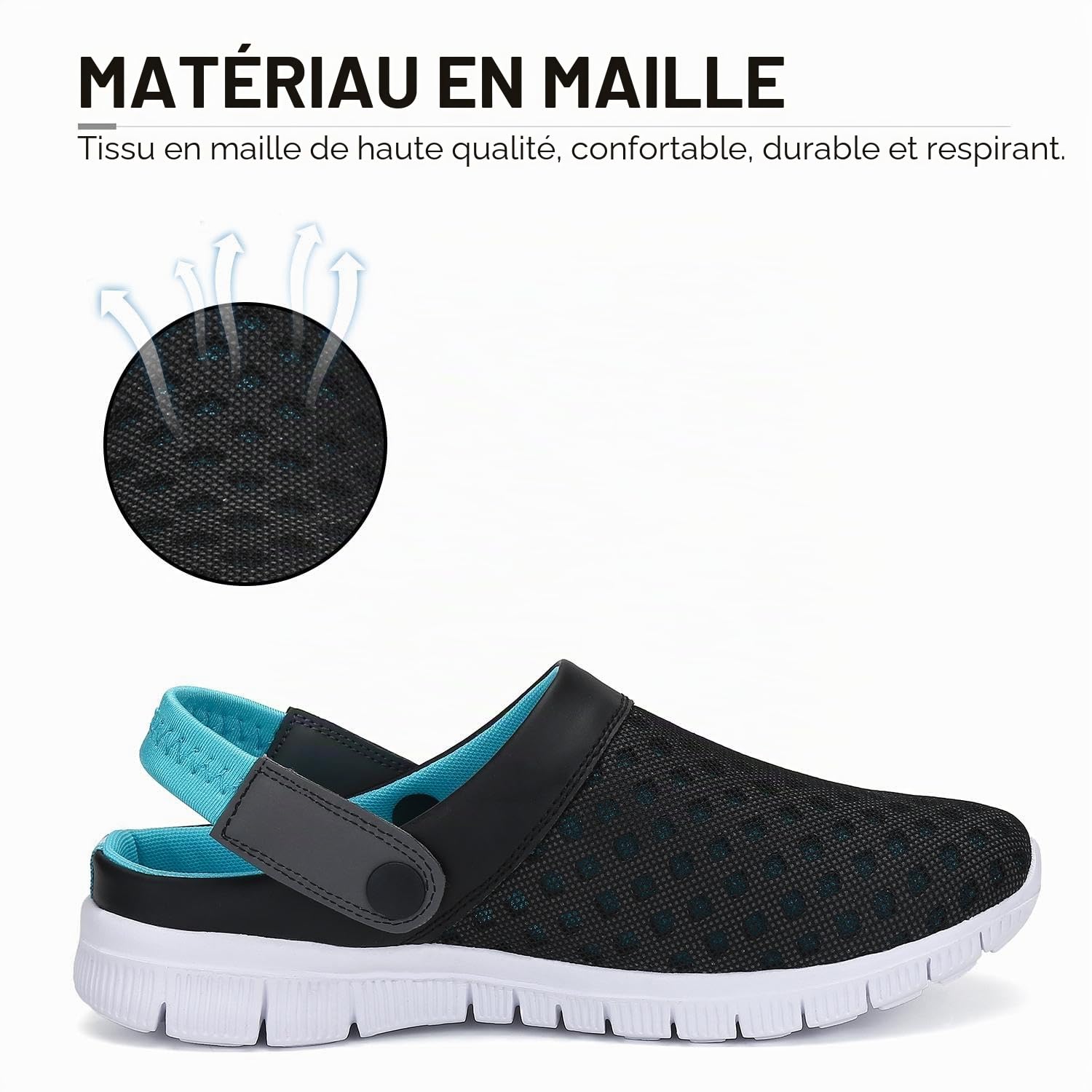 SAGUARO Sabots Sandales Respirant Chaussures de Jardin pour Hommes Femmes