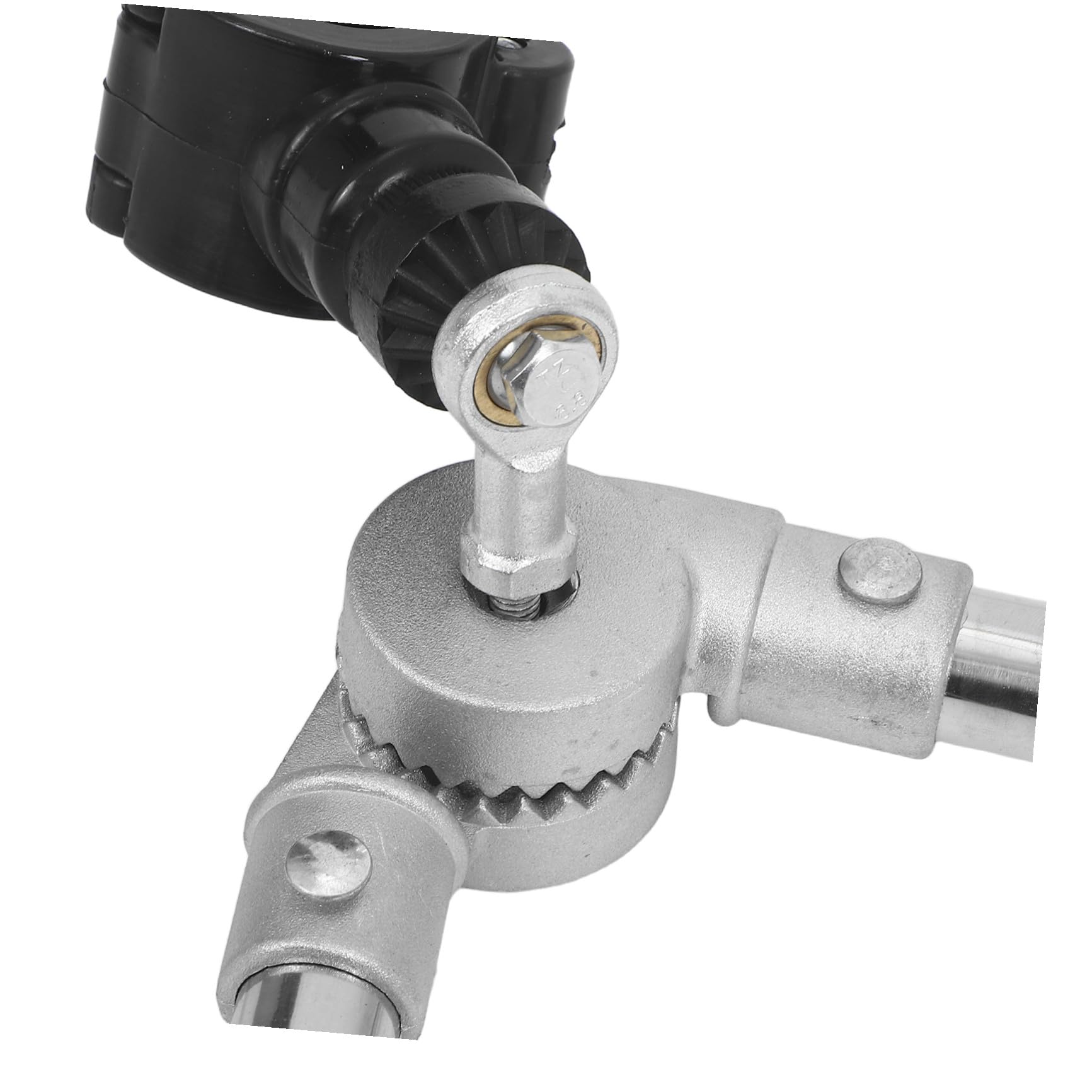 Robuster Fahrradanhängeranschlussadapter aus Kohlenstoffstahl und Aluminiumlegierung mit Wetterfester Haltbarkeit und Einziehbarem Design für Gartenwagen und Outdoor Einkäufe