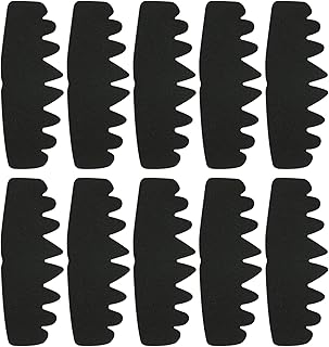 Genérico Protetor para boné, 10 unidades forro absorvente para boné - bandas octogonais evitam manchas e odores para homem e mulher