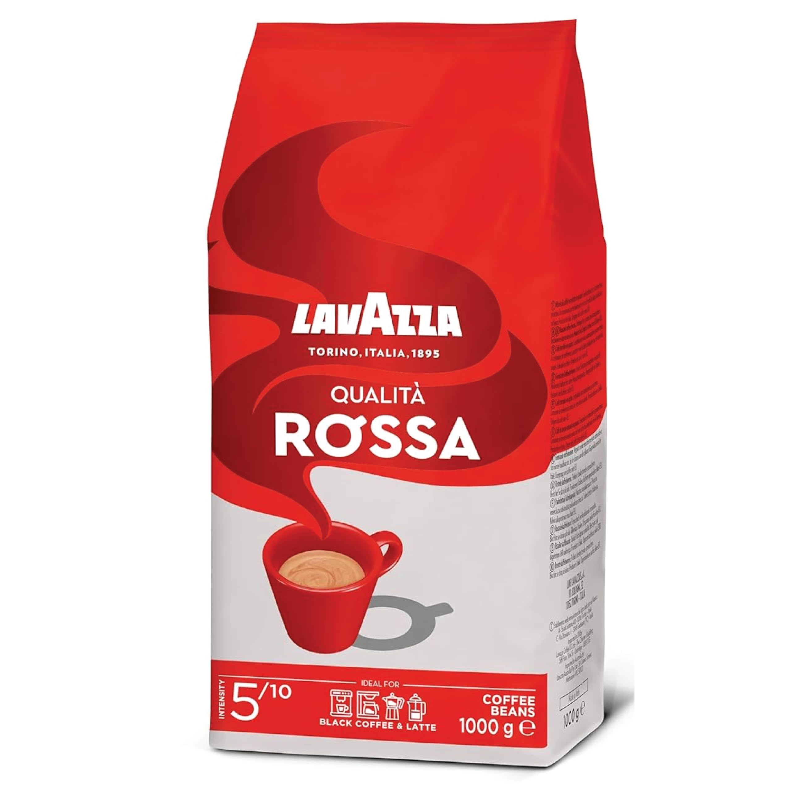 Lavaza Qualita Rossa Coffee Beans - 10er Pack (10 x 1 kg)