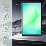 2-Pack Screen Protector for Samsung Galaxy Tab A11/ A9 8.7 inch | SM-X133/SM-X135/ SM-X110/ SM-X115 8.7" Tempered Glass [Dimensions: 206.4 * 120.2mm/ 8.13 * 4.73 in] 9H Hardness Bubble Free