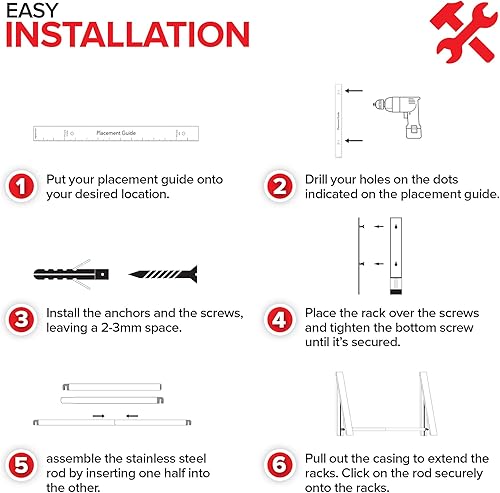 Vista 4 de Stock Your Home - Perchero retráctil para ropa sucia Blanco