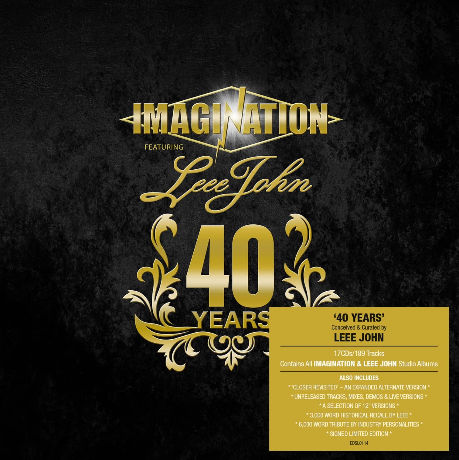 Imagination Feat. Leee John: 40 Years (Signed Edition)