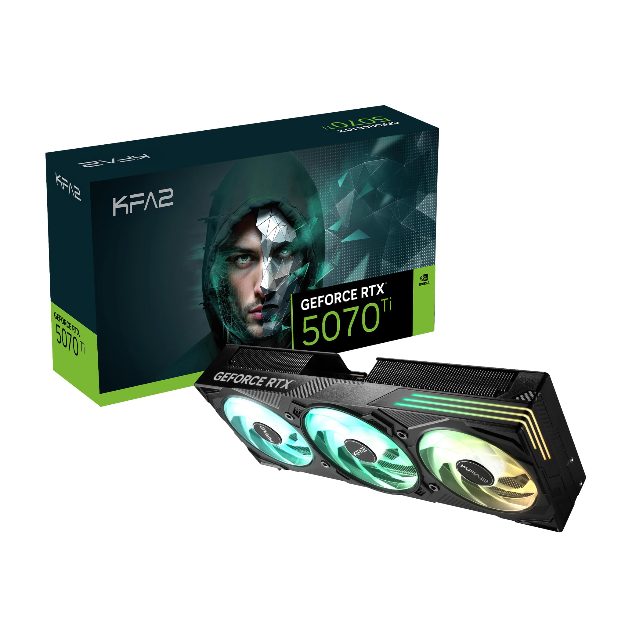 Tarjeta Gráfica KFA2 GeForce RTX 5080 EX Gamer - 16GB GDDR7, 256-bit, DLSS 4, NVIDIA Blackwell, Overclock