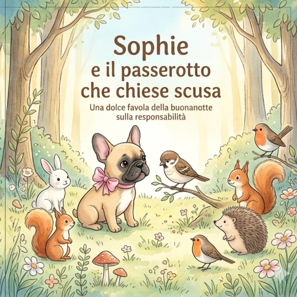 Sophie e il passerotto che chiese scusa: Una favola della buona notte sulla responsabilità (Le Favole della Buonanotte di Sophie)