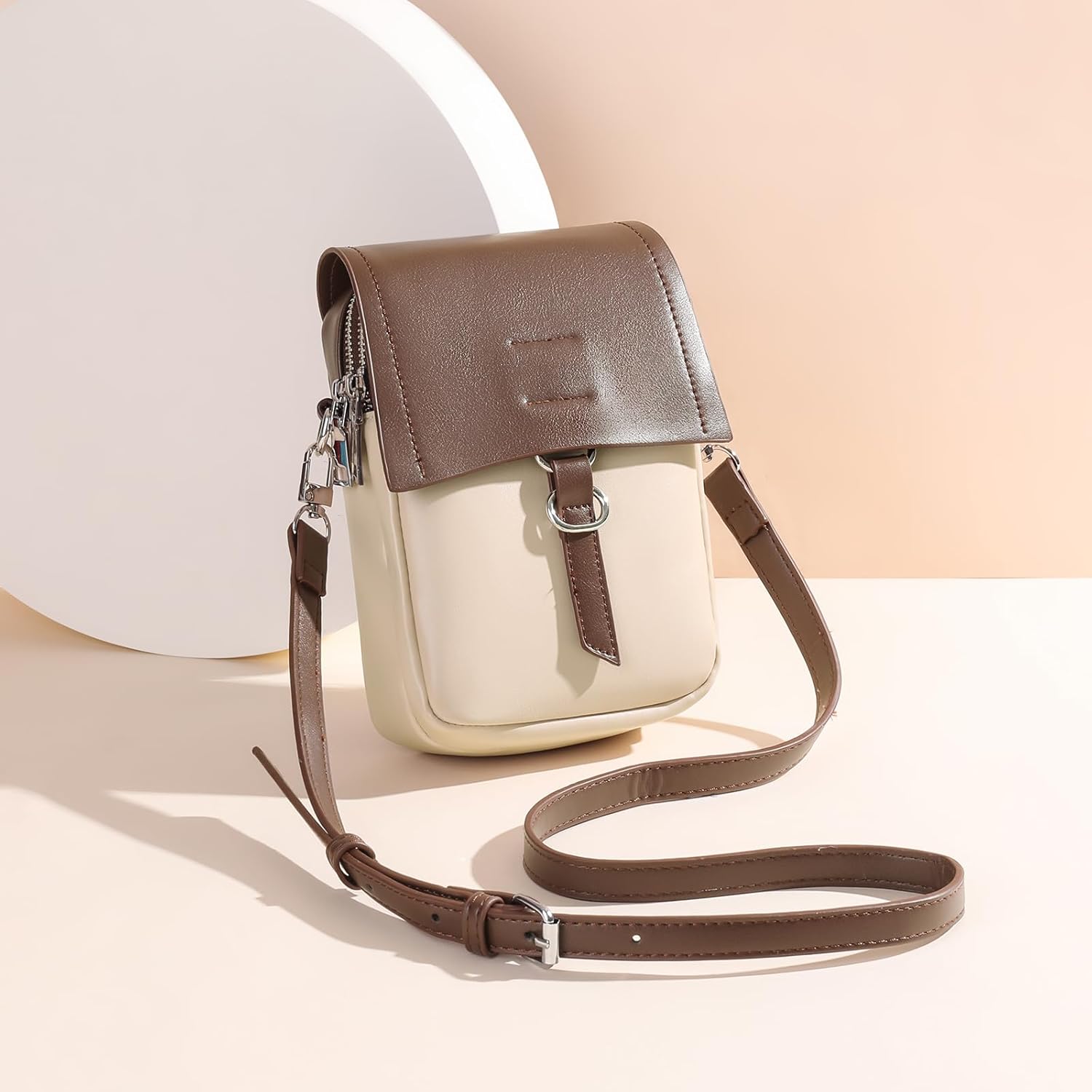 GAEKEAO Small Crossbody Bags for Women Leather Cell Phone Purse Bag Wallet with RFID Blocking Credit Card Slots - Image 7