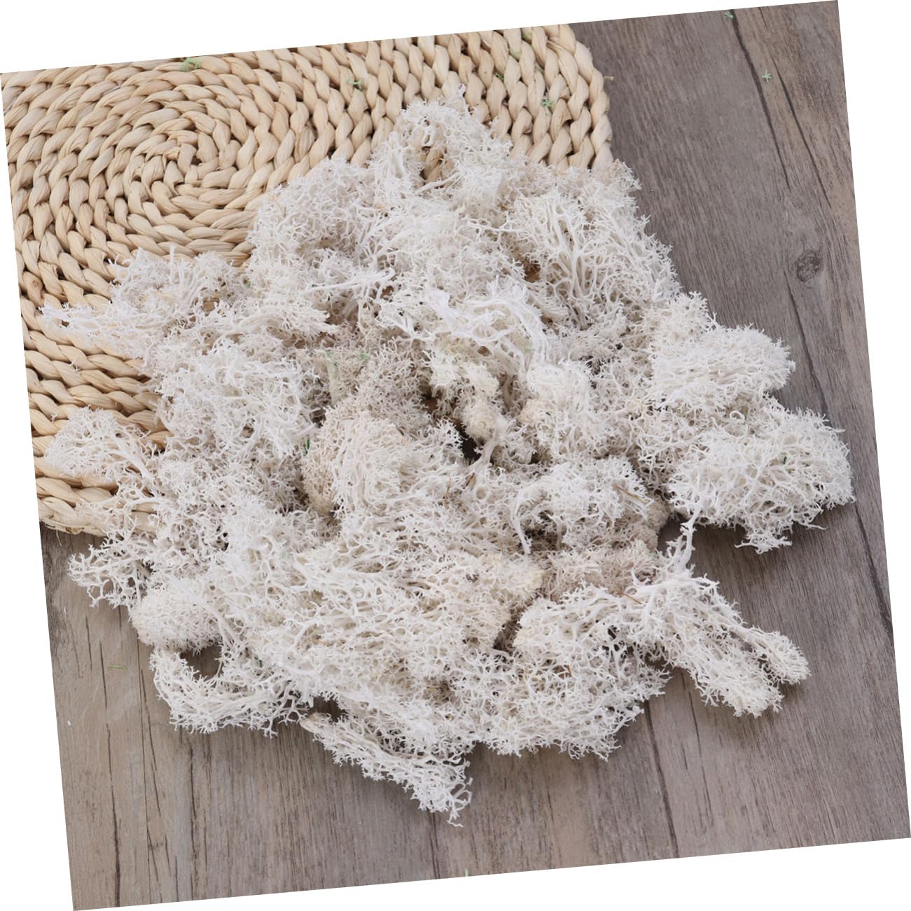 GLSTOY DIY Preserved Flower Materials 50g Moss Bulk for Wedding Bouquets Home Office Decor Easy to Use Moss Add-ons