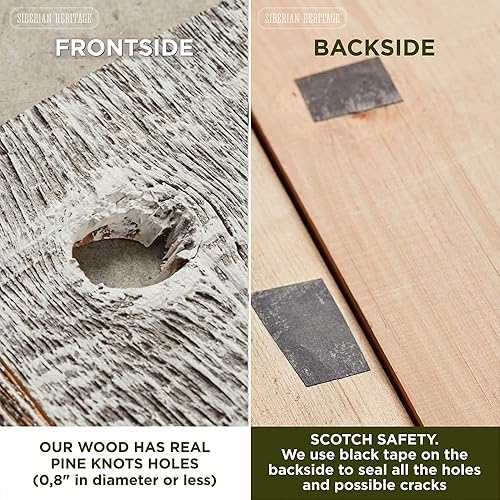 Miniatura 14 de Tablas Shiplap para pared Tablones de madera recuperada para decoración de granja 12 tablones de madera de granero pintados de negro – bricolaje