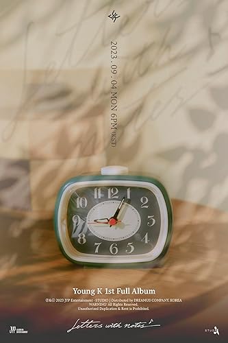 Miniatura 5 de DAY6 Young K Letras con notas 1er Álbum Completo 2 Versión SET Versión Estándar+Versión Digipack+Seguimiento Sellado