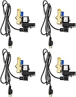 Vista 9 de QWORK Válvula de drenaje electrónica, 2 paquetes de CA 110V 1/2 "drenaje automático automático del tanque para el aire comprimido