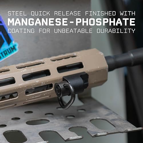 Miniatura 2 de Monstrum Soporte de eslinga con giro de desmontaje rápido